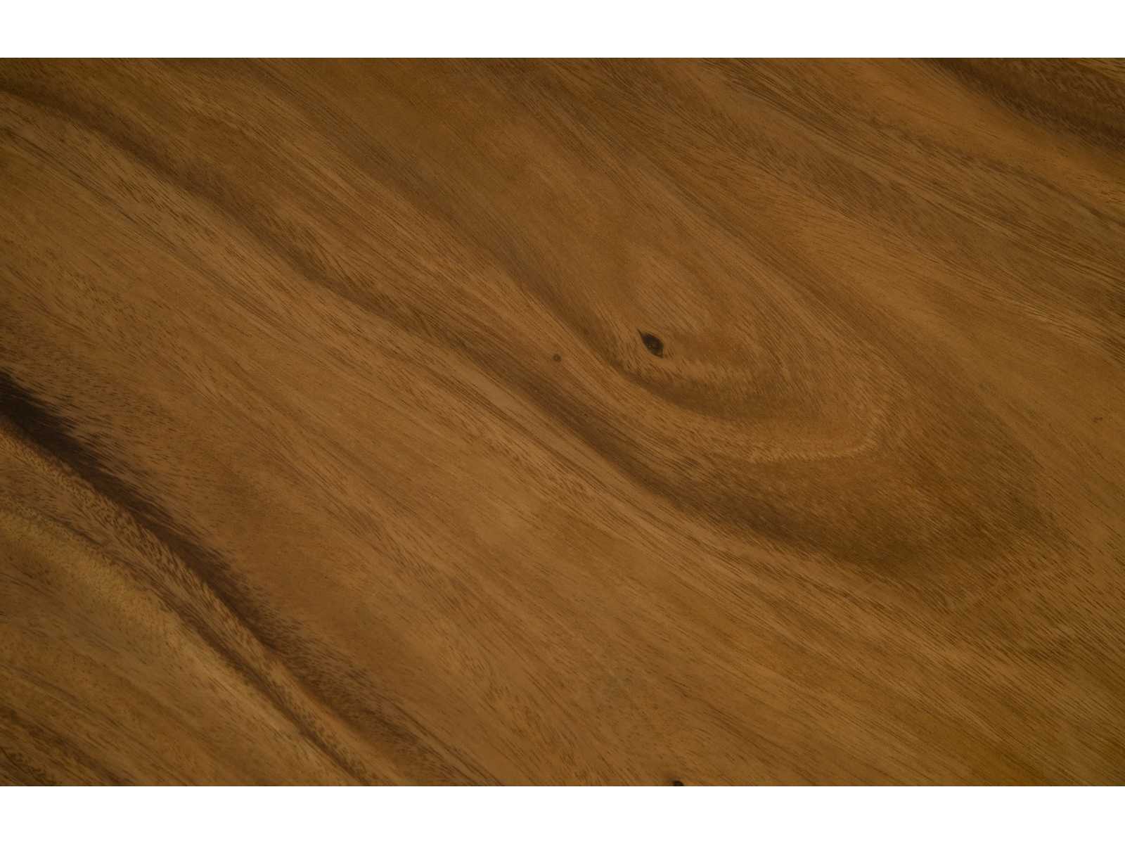 Phillips Collection Brown Black Round Wood Bar Table