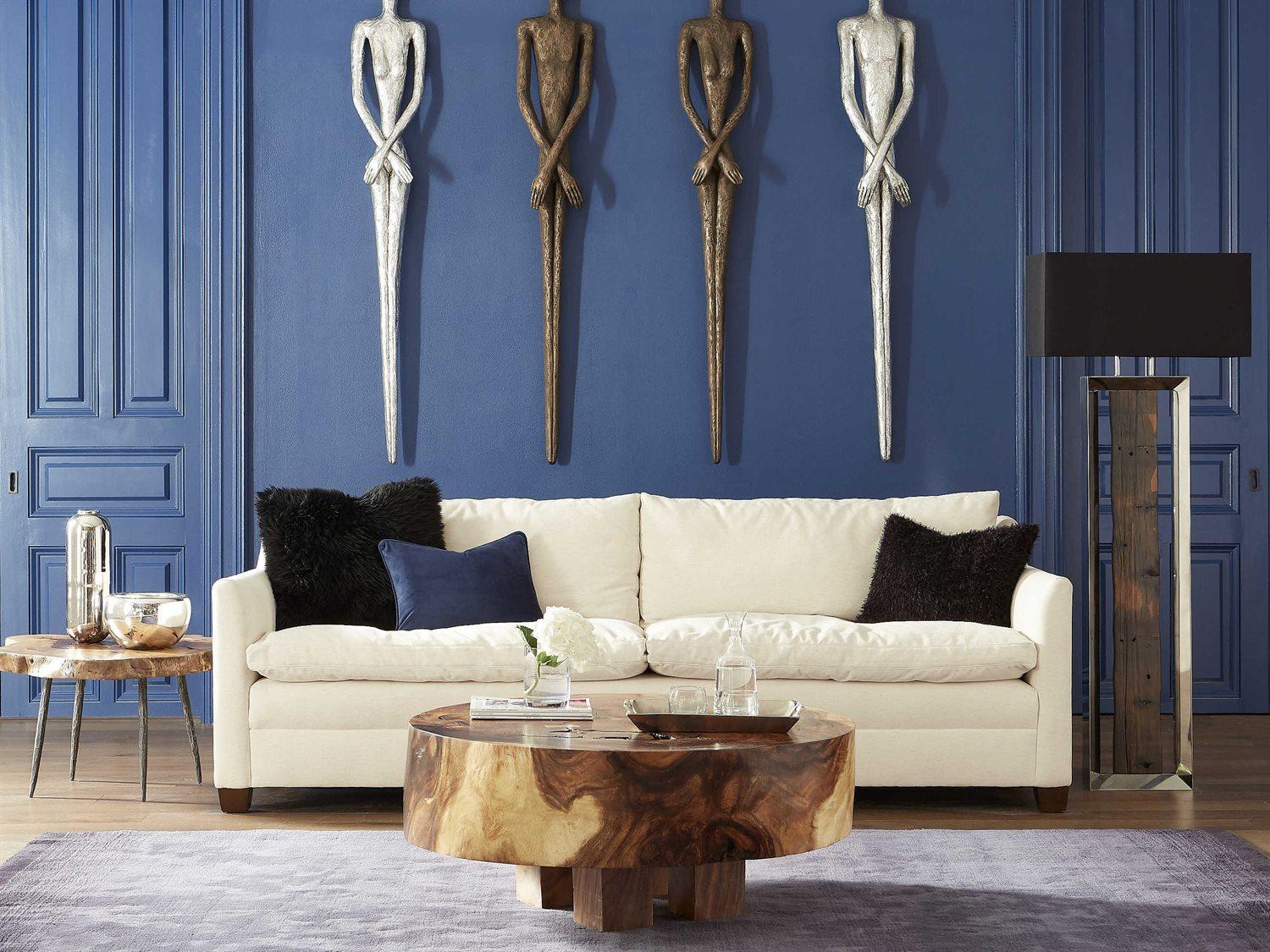 Phillips Collection Wood Brown Coffee Table