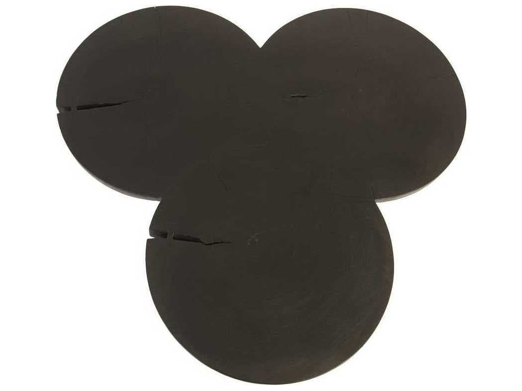 Phillips Collection Charred Wood Bar Table