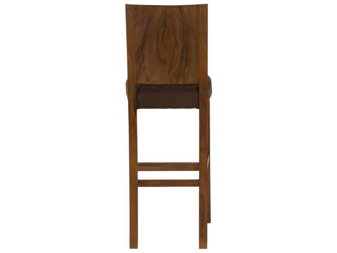 Phillips Collection Brown Upholstered Bar Stool