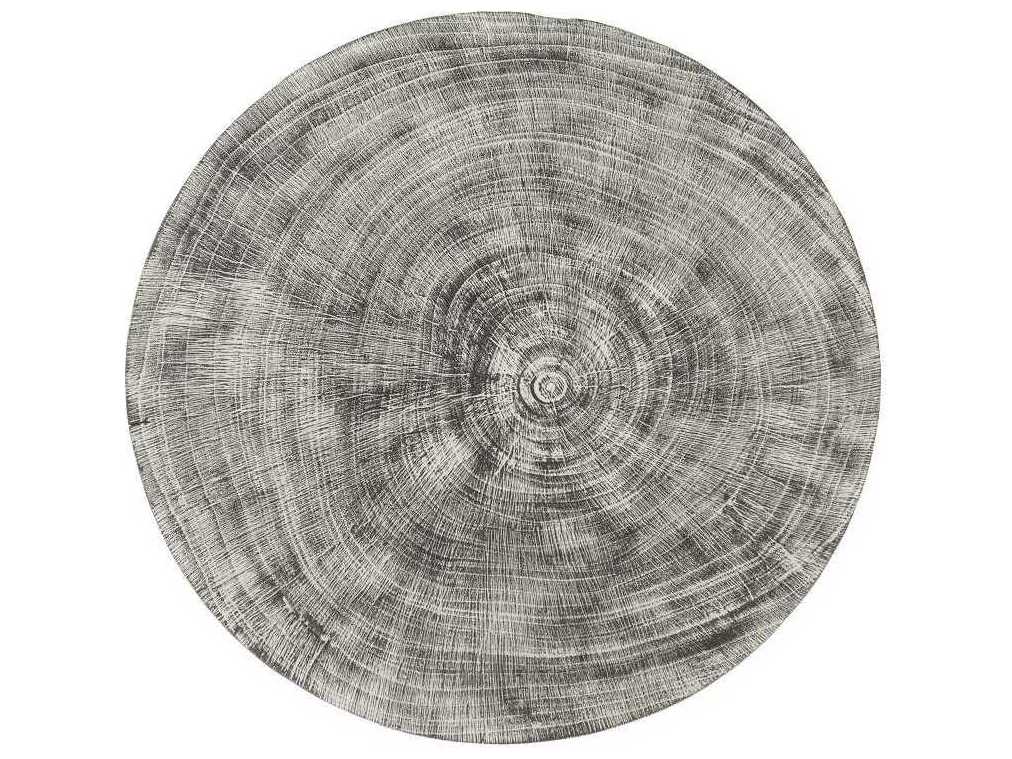 Phillips Collection Gray Stone Accent Stool