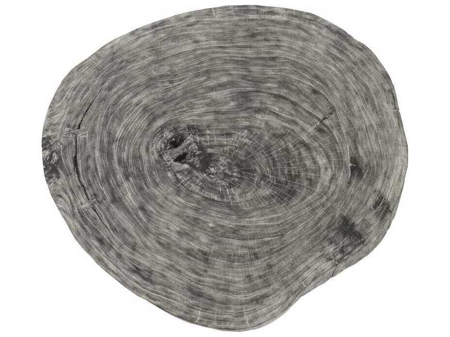 Phillips Collection Floating Wood Silver Gray Coffee Table