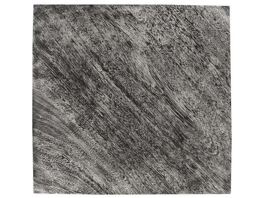 Phillips Collection Square Wood Gray Stone Black End Table