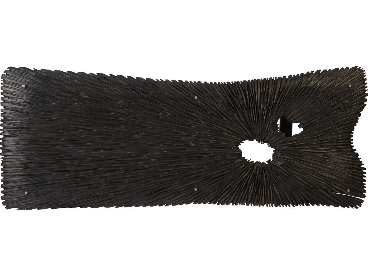 Phillips Collection Rectangular Glass Black Dining Table