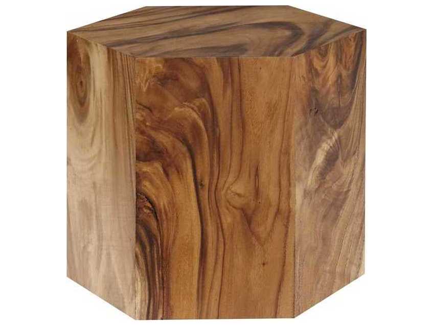 Phillips Collection Chamcha Wood End Table