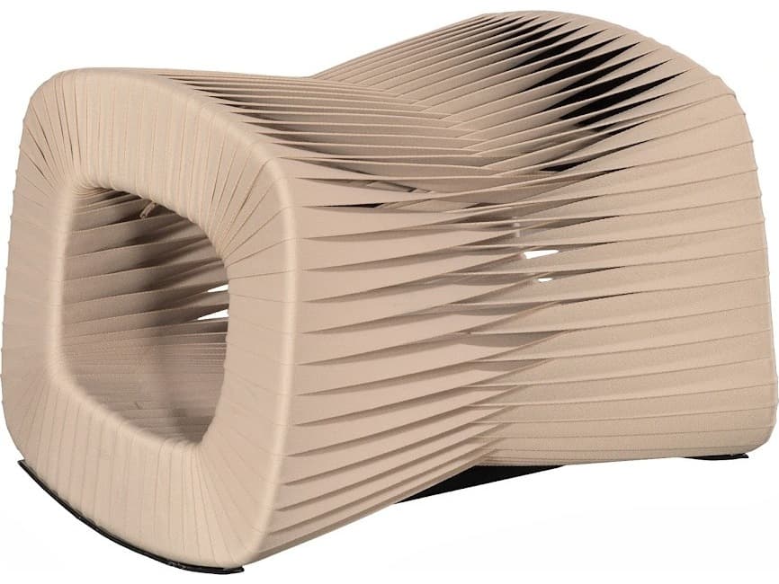 Phillips Collection Beige Ottoman