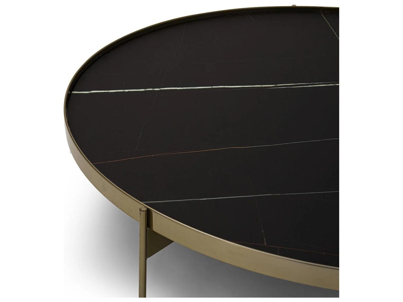 Pianca Abaco Low Coffee Table Sahara-Matt.Bronz