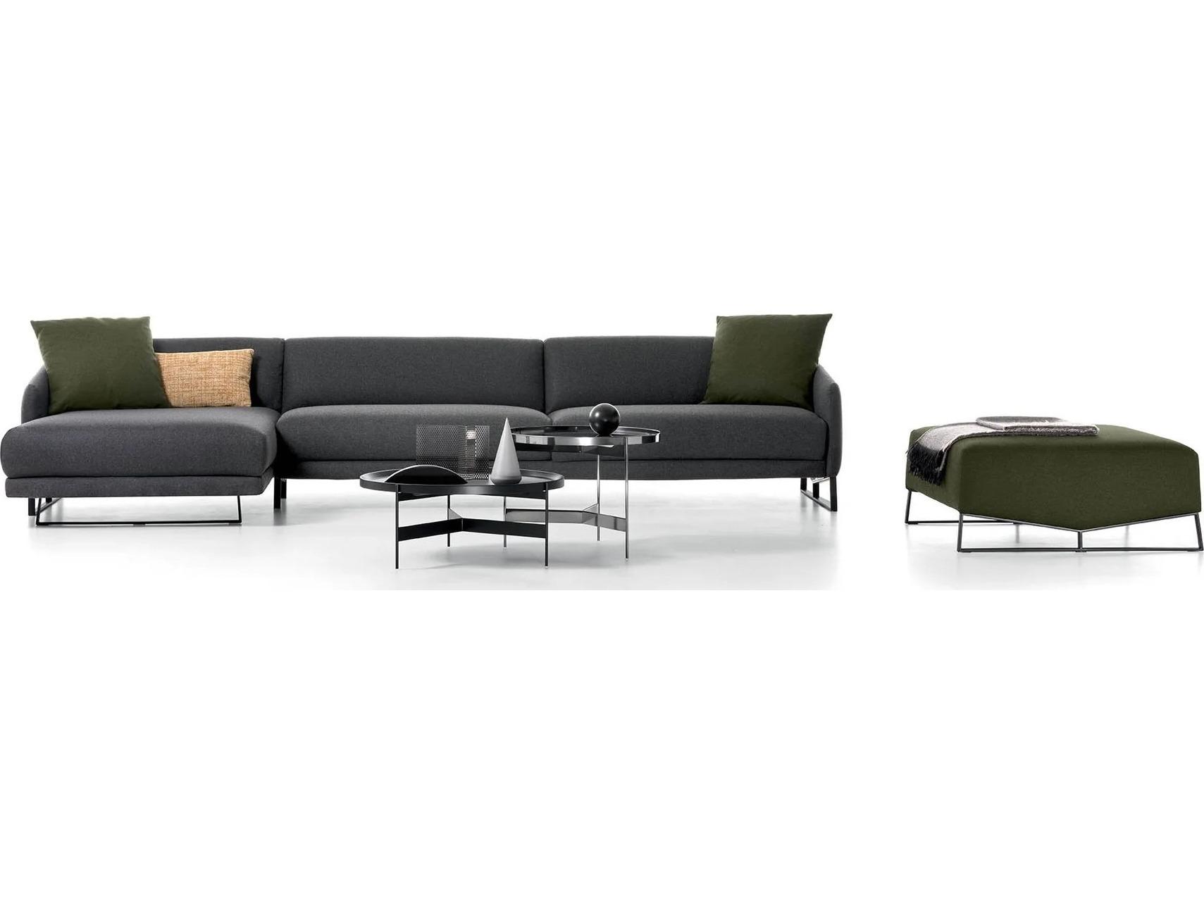 Pianca Abaco Tall Round Coffee Table/Matt.Titan