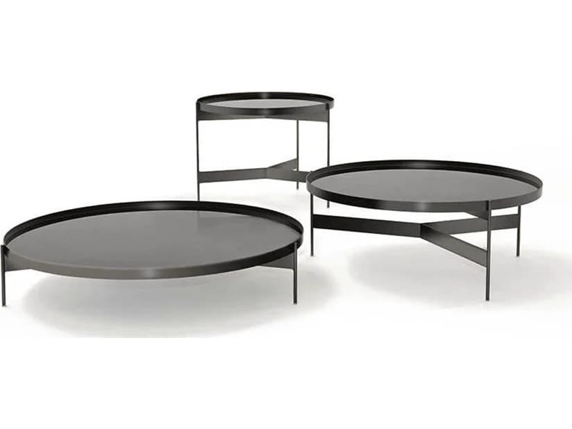 Pianca Abaco Low Round Coffee Table/Matt.Titani