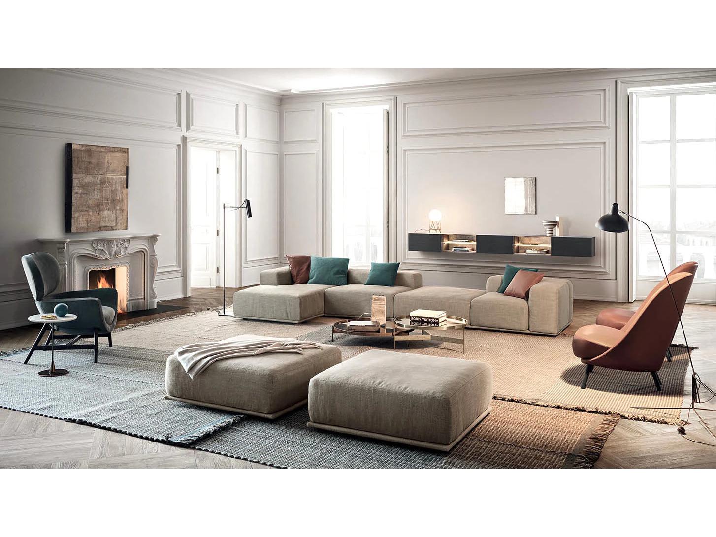 Pianca Abaco Low Round Coffee Table/Matt.Titani