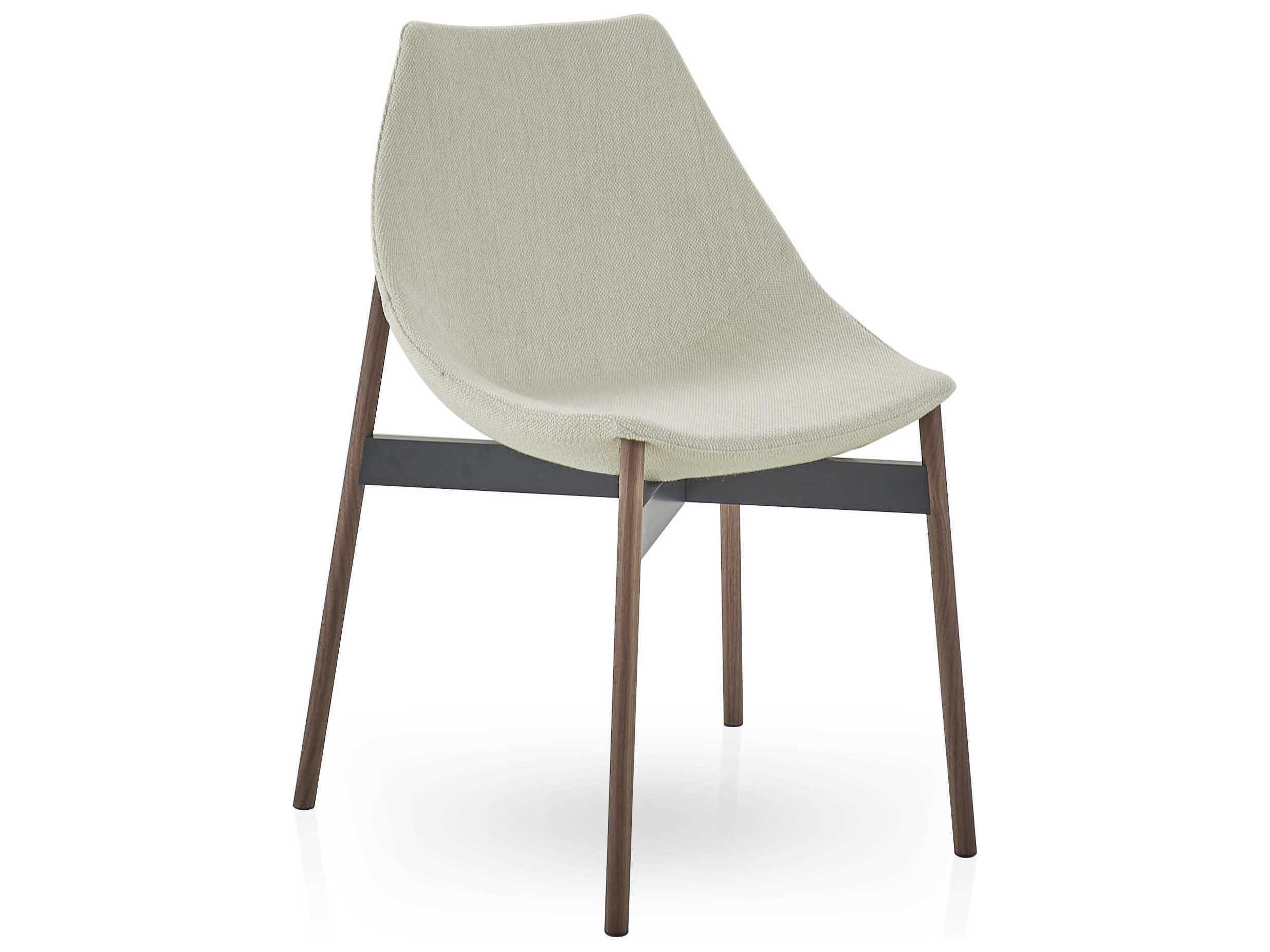 Pianca Gamma Beige Upholstered Side Dining Chair