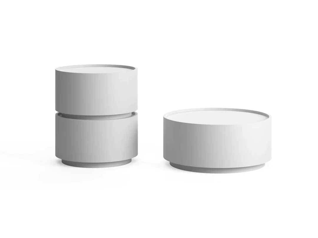 Pianca Dedalo 1-Drawer Nightstand