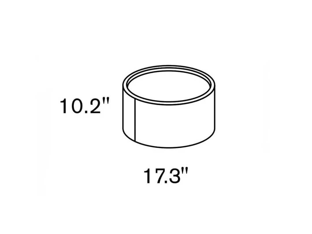 Pianca Dedalo 1-Drawer Brown Oak Wood Nightstand