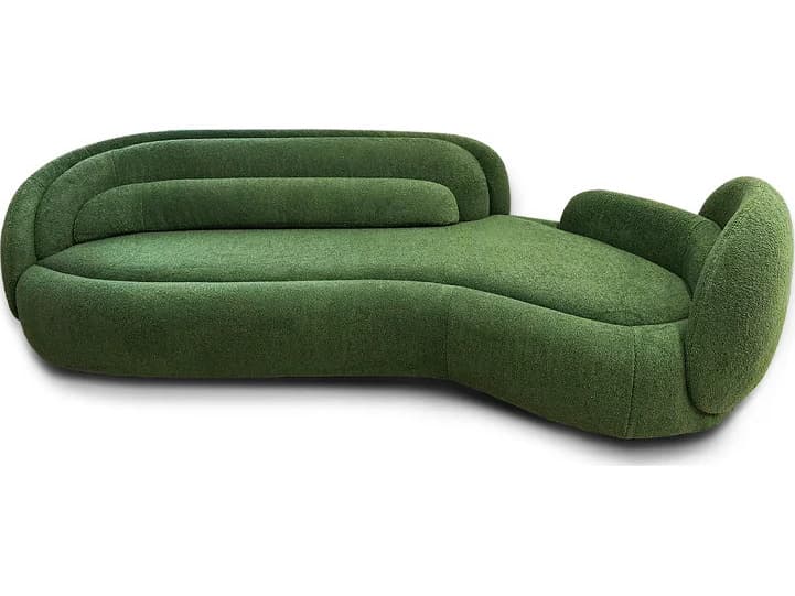 Pianca Peonia Sofa 117" - Green Acacia