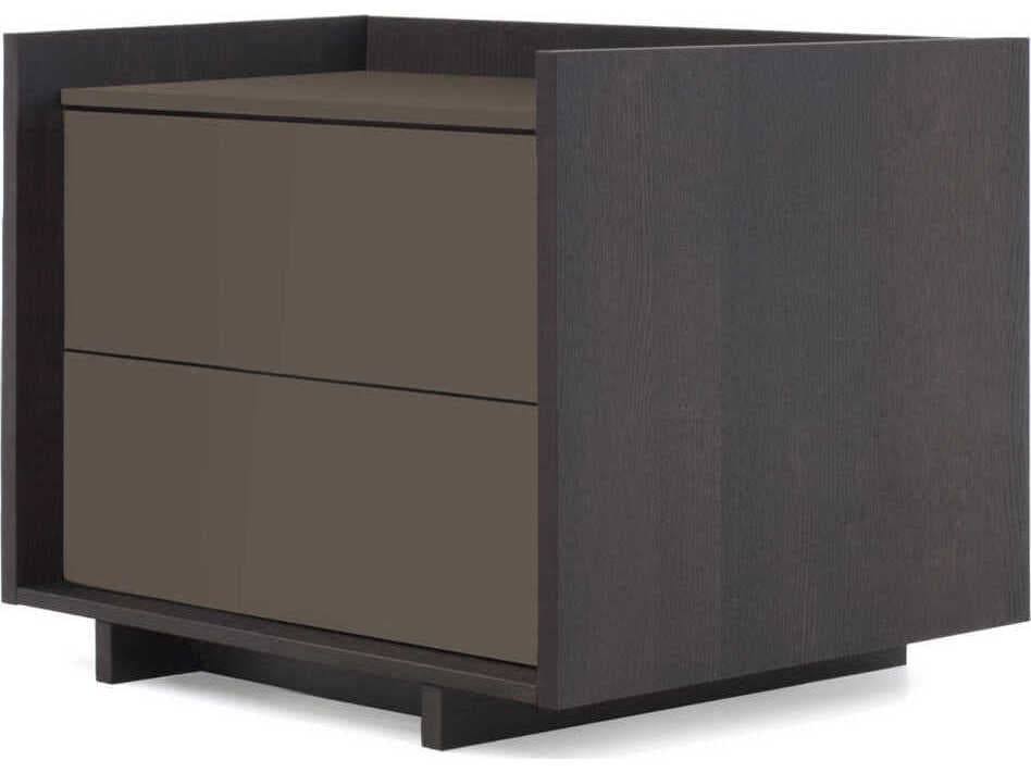 Pianca Kyoto 2-Drawers Brown Nightstand