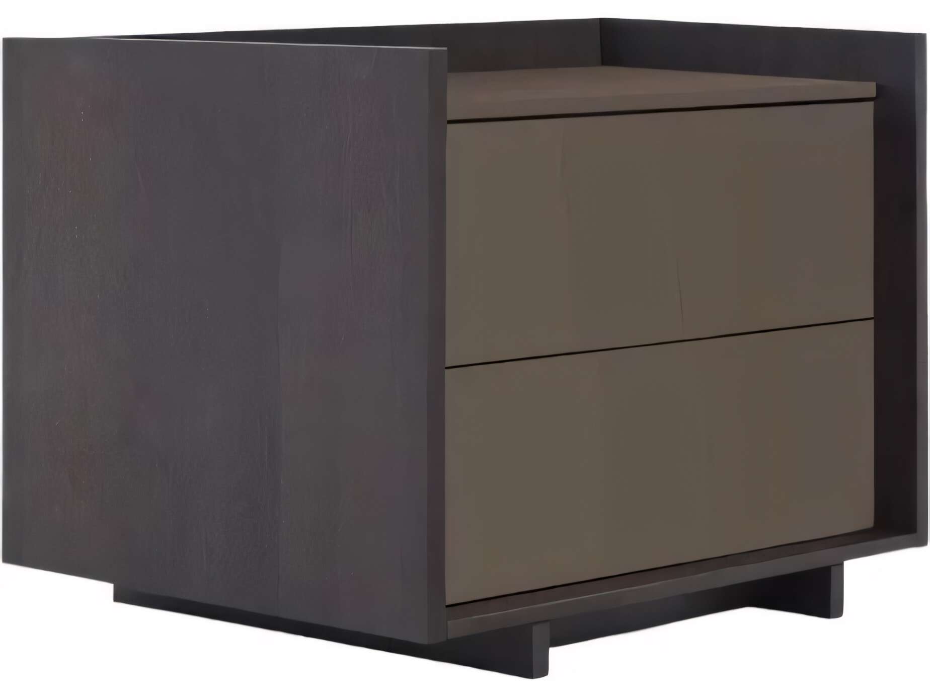 Pianca Kyoto 3-Drawers Brown Nightstand