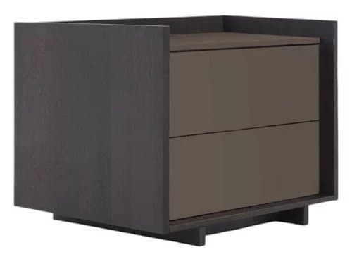 Pianca Kyoto 3-Drawers Brown Nightstand