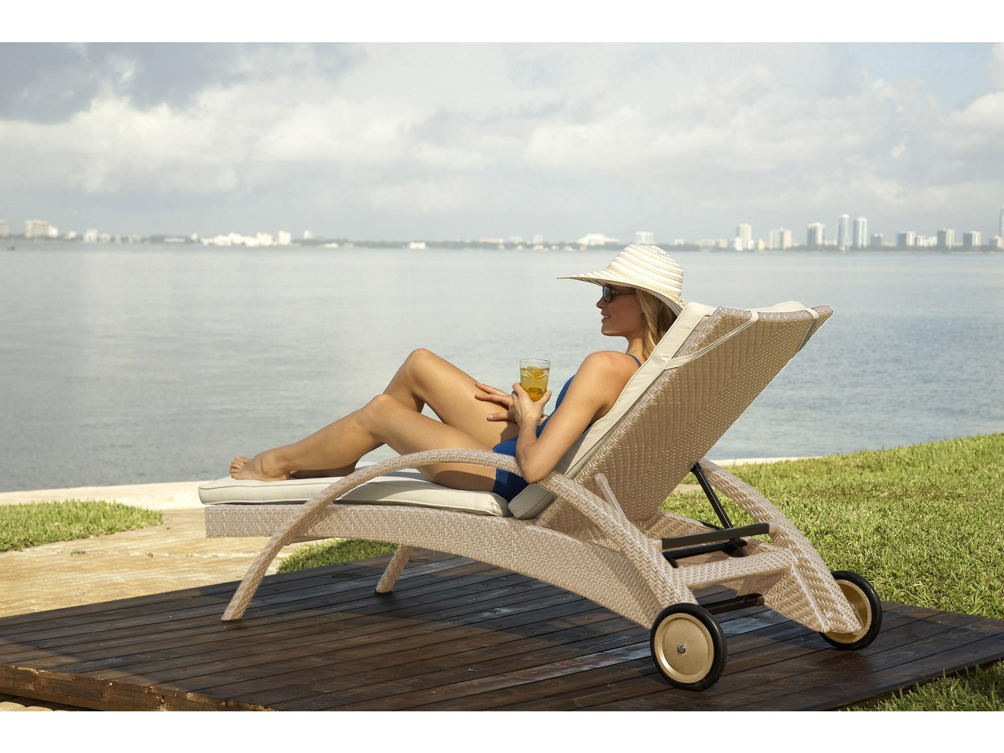 Panama Jack Austin Outdoor Chaise Lounge