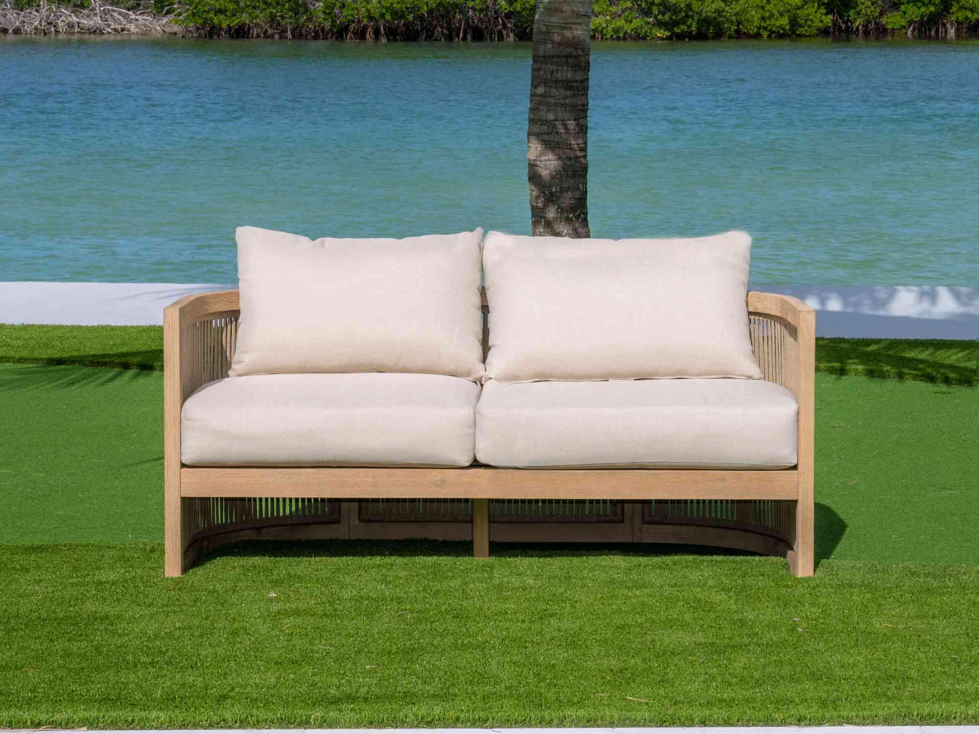 Panama Jack Cabo 4-Piece Loveseat Seating Set