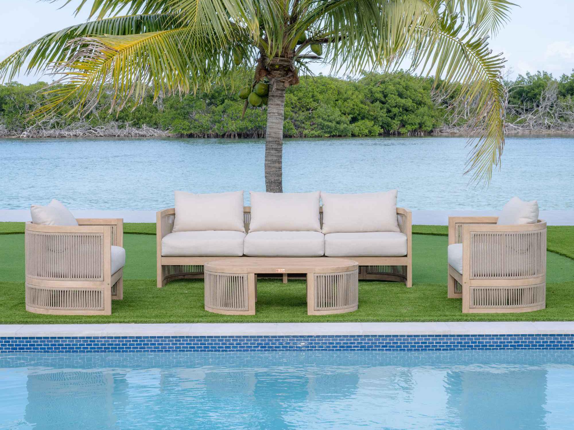 Panama Jack Cabo 4-Piece Sofa Seating Set