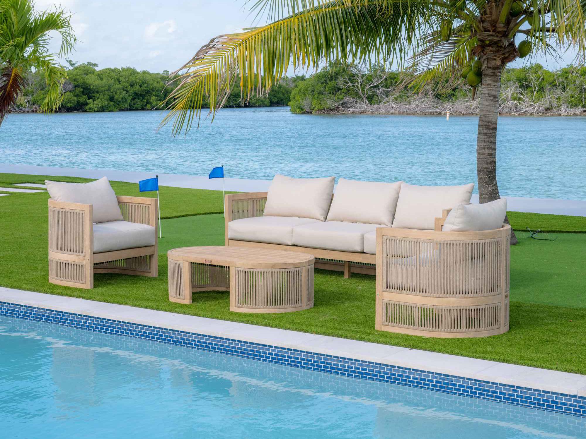 Panama Jack Cabo 4-Piece Sofa Seating Set