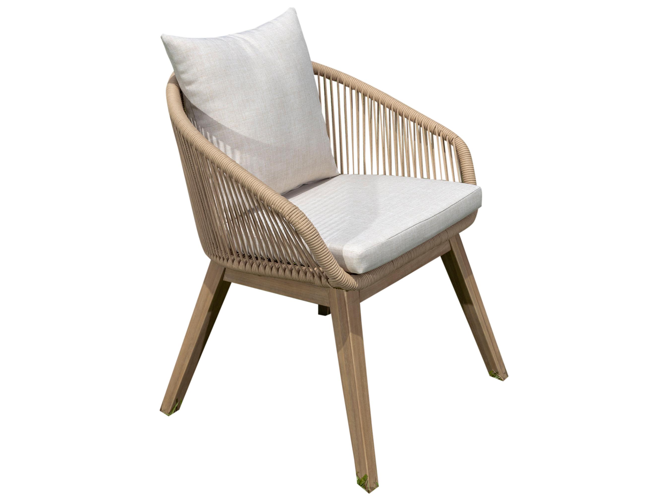 Panama Jack Set of 2 Cabo Dining Armchairs