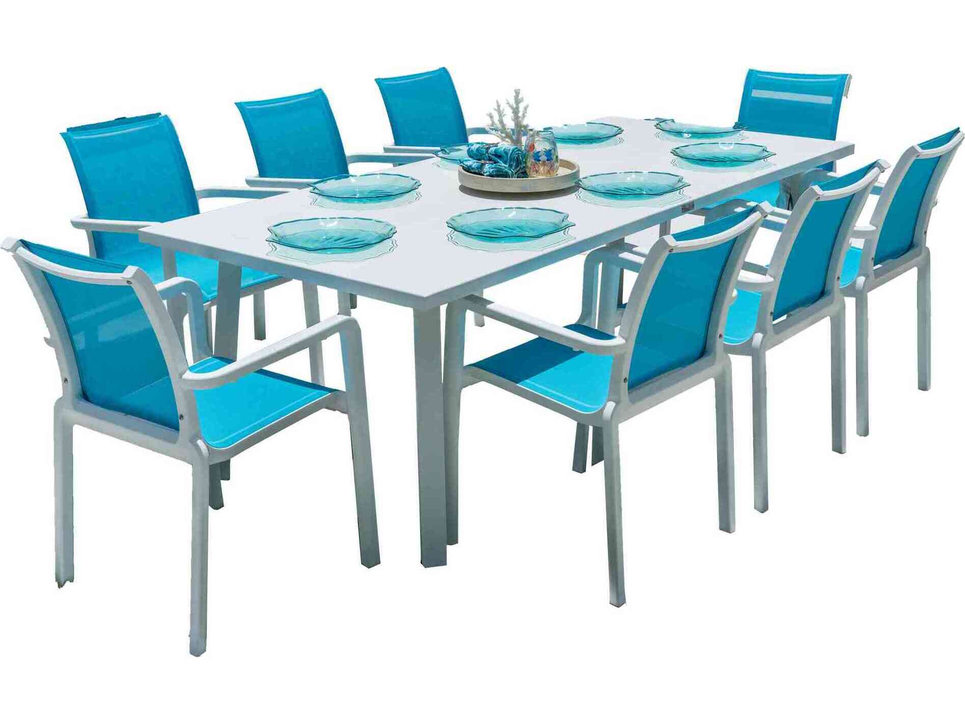 Panama Jack Abaco 9-Piece Dining Set