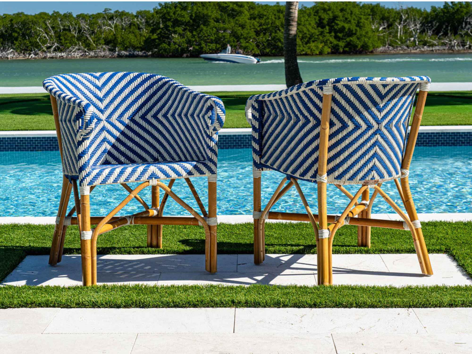 Panama Jack Tia Set 2 Bistro Armchairs