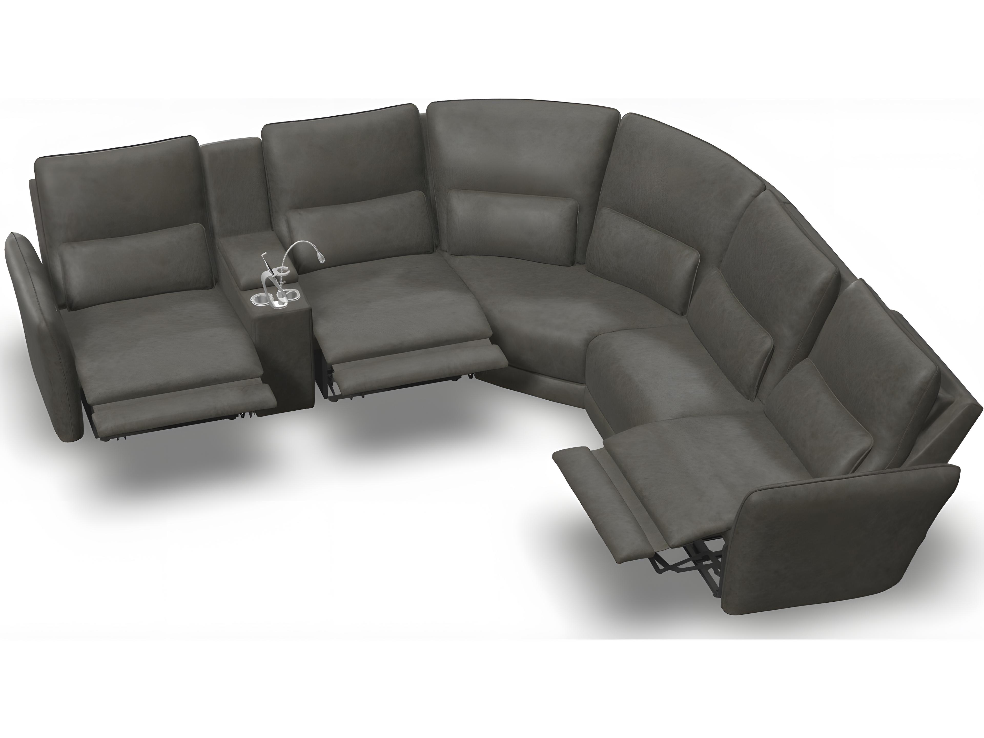 Palliser Chelsea Leather Upholstery Sectional Sofa