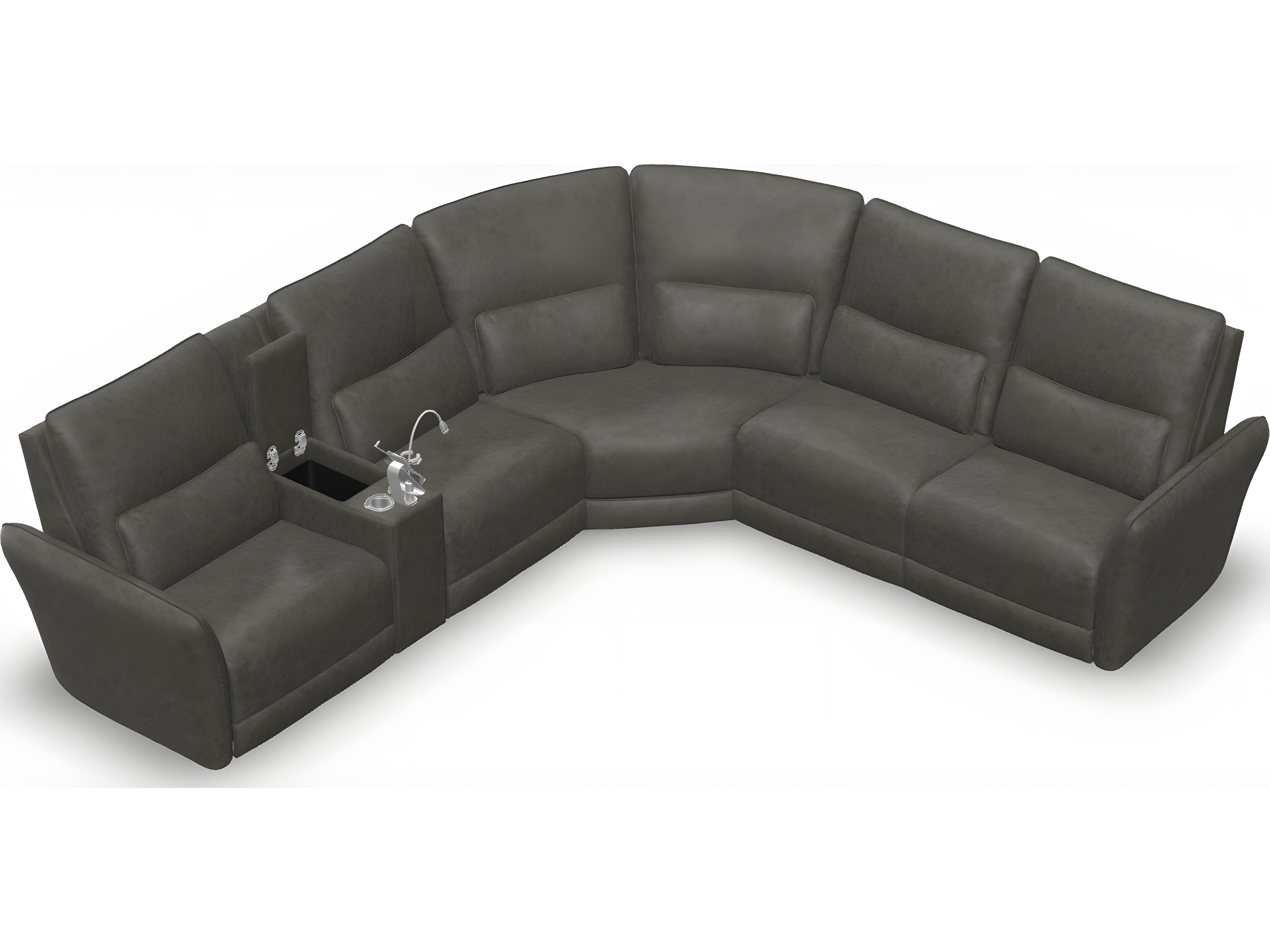 Palliser Chelsea Leather Upholstery Sectional Sofa