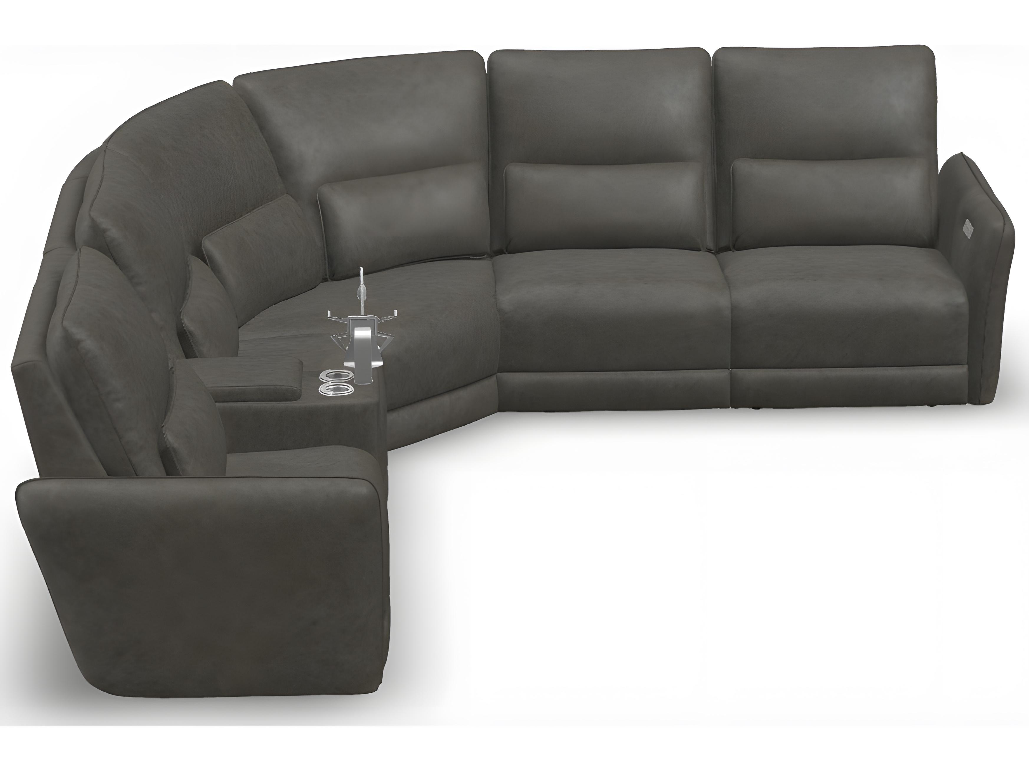 Palliser Chelsea Leather Upholstery Sectional Sofa
