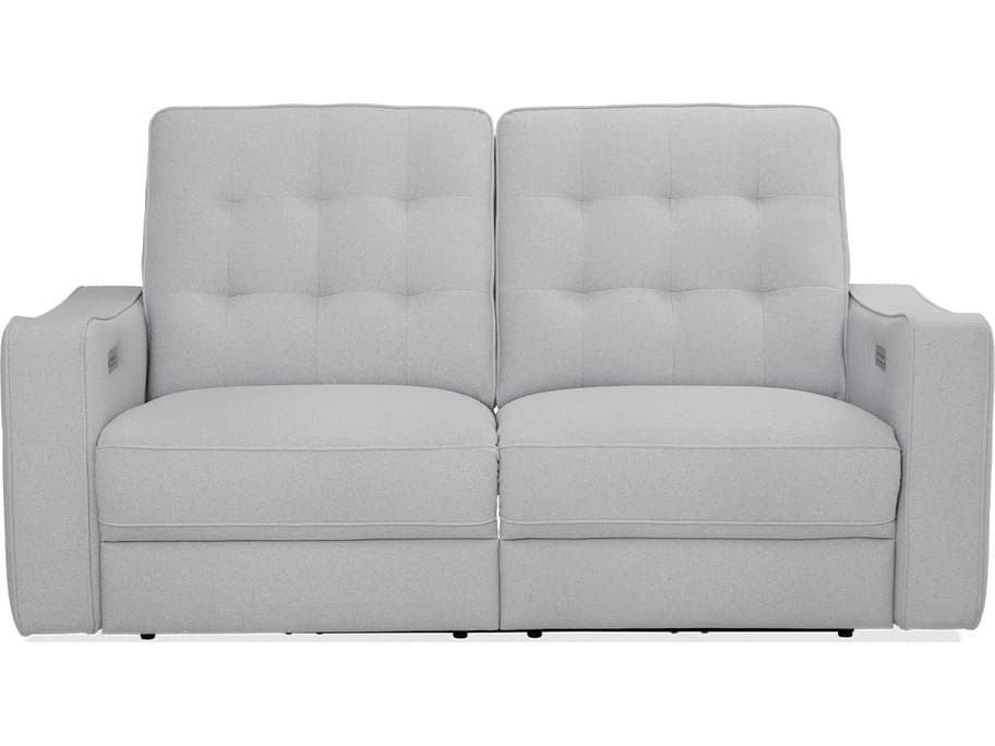 Palliser Astoria Leather Upholstery Sofa Power Recliner with Power Headrest, 2 over 2