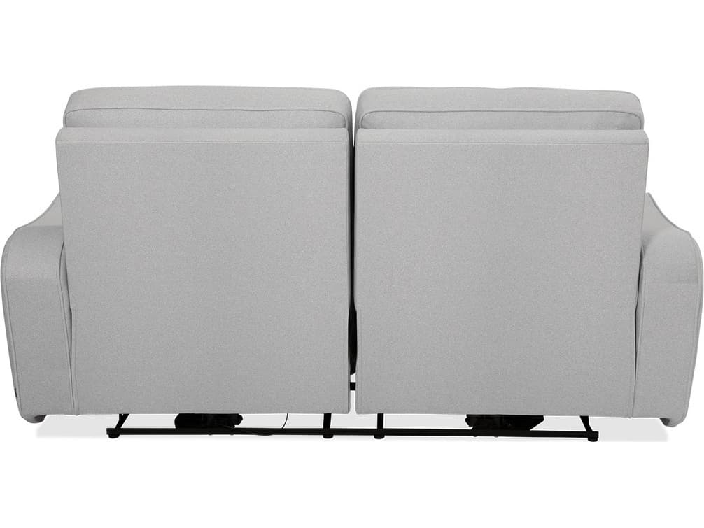 Palliser Astoria Leather Upholstery Sofa Power Recliner with Power Headrest, 2 over 2