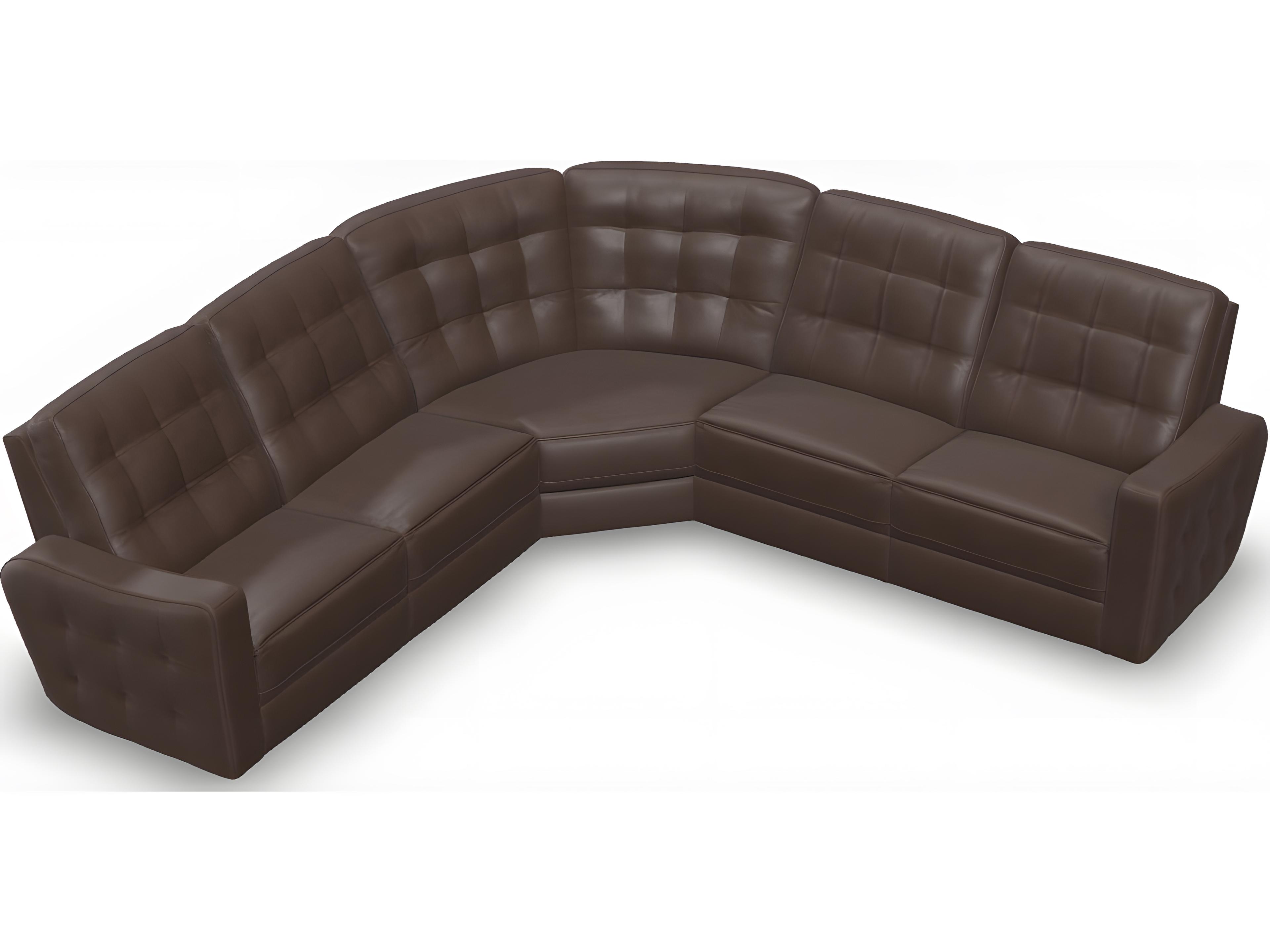 Palliser Astoria Leather Upholstery Sectional Sofa