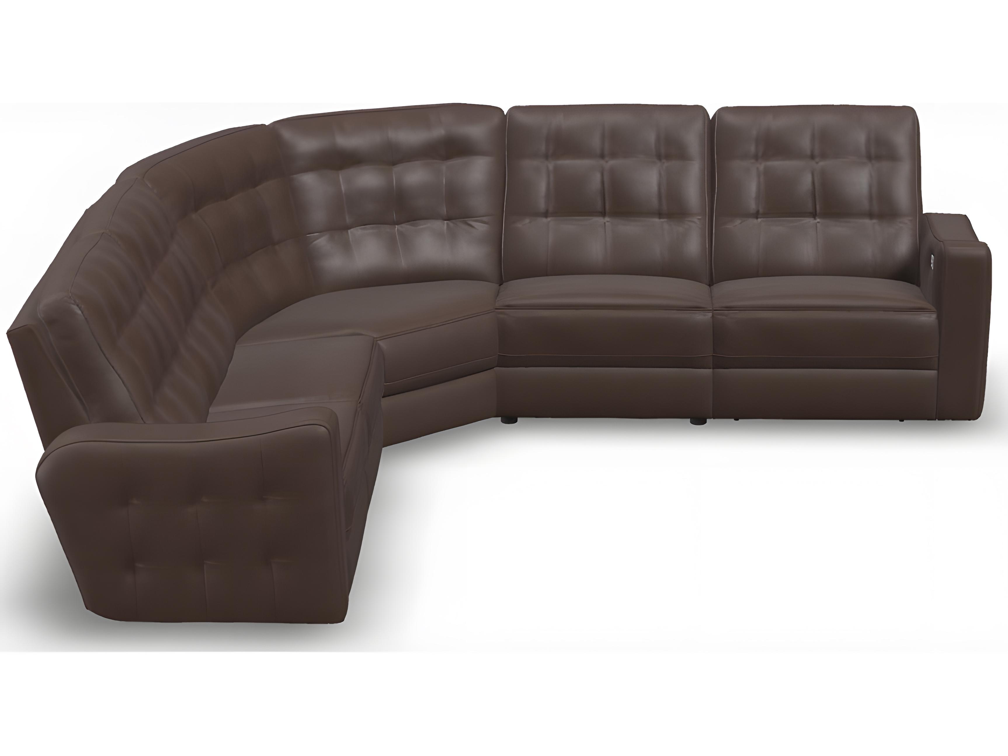 Palliser Astoria Leather Upholstery Sectional Sofa