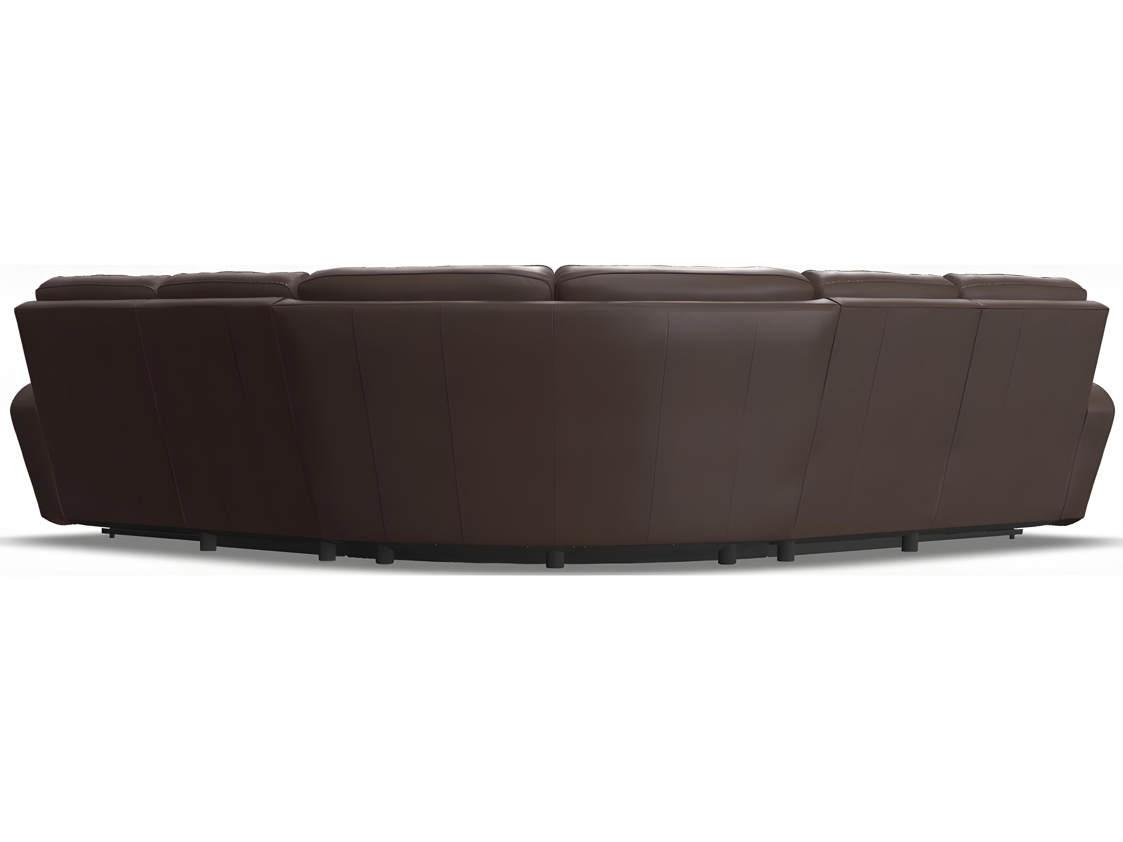 Palliser Astoria Leather Upholstery Sectional Sofa