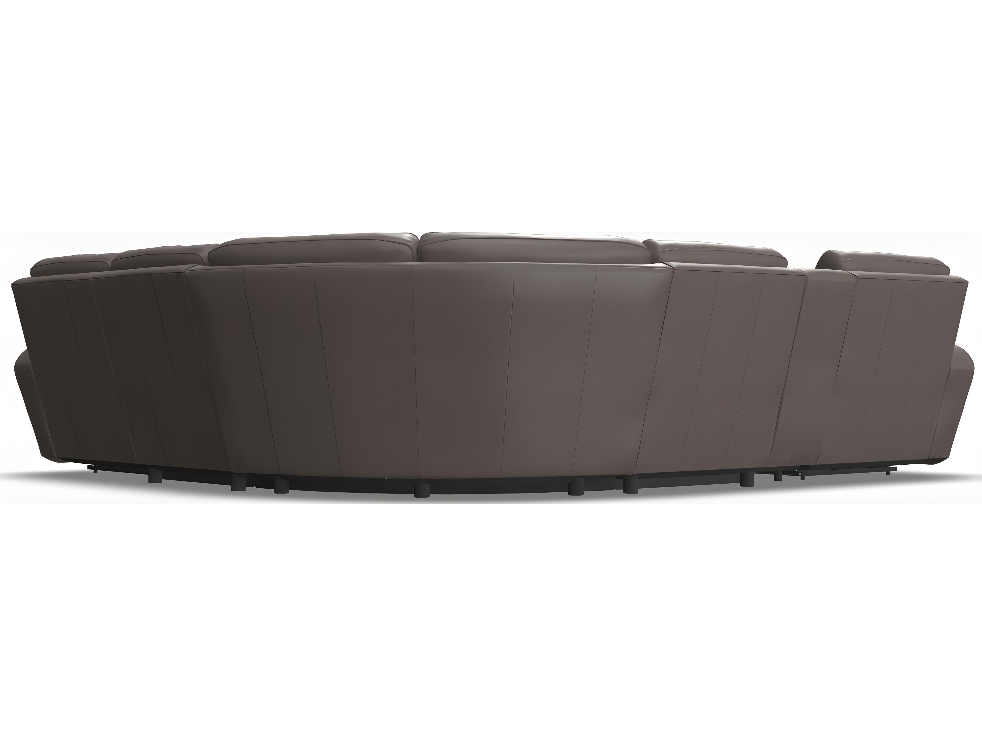 Palliser Astoria Leather Upholstery Sectional Sofa