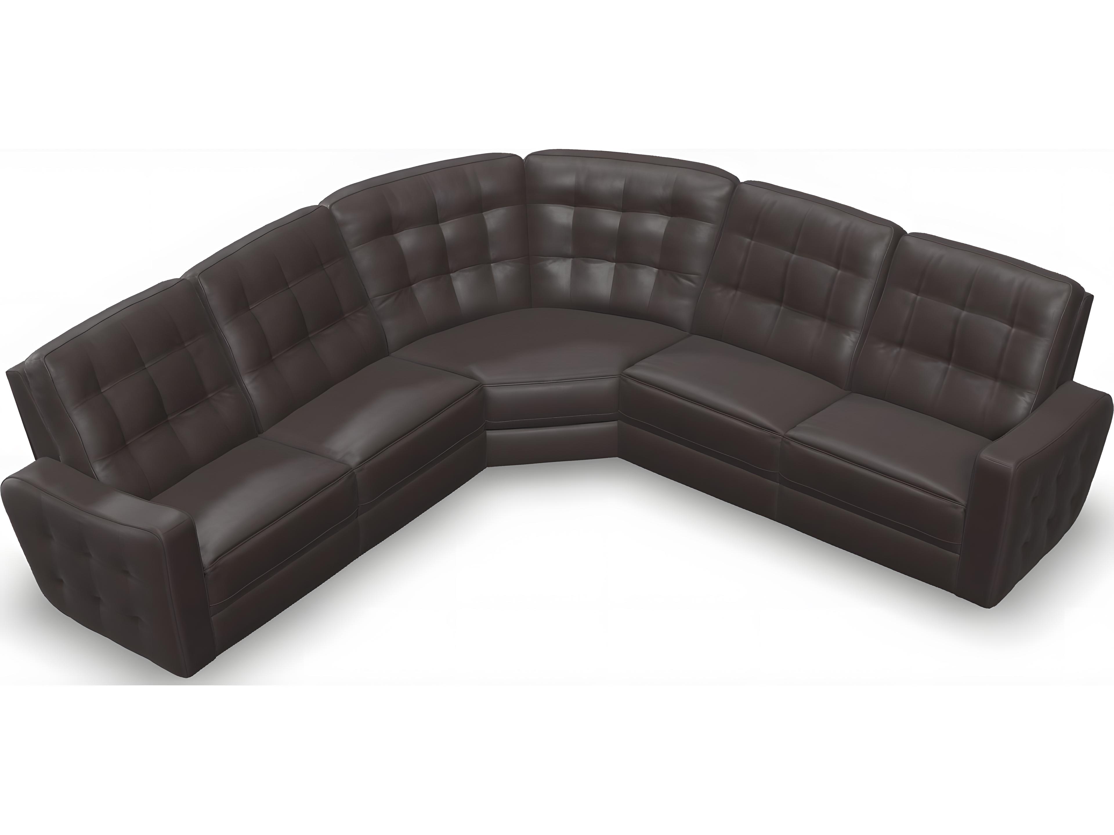 Palliser Astoria Leather Upholstery Sectional Sofa