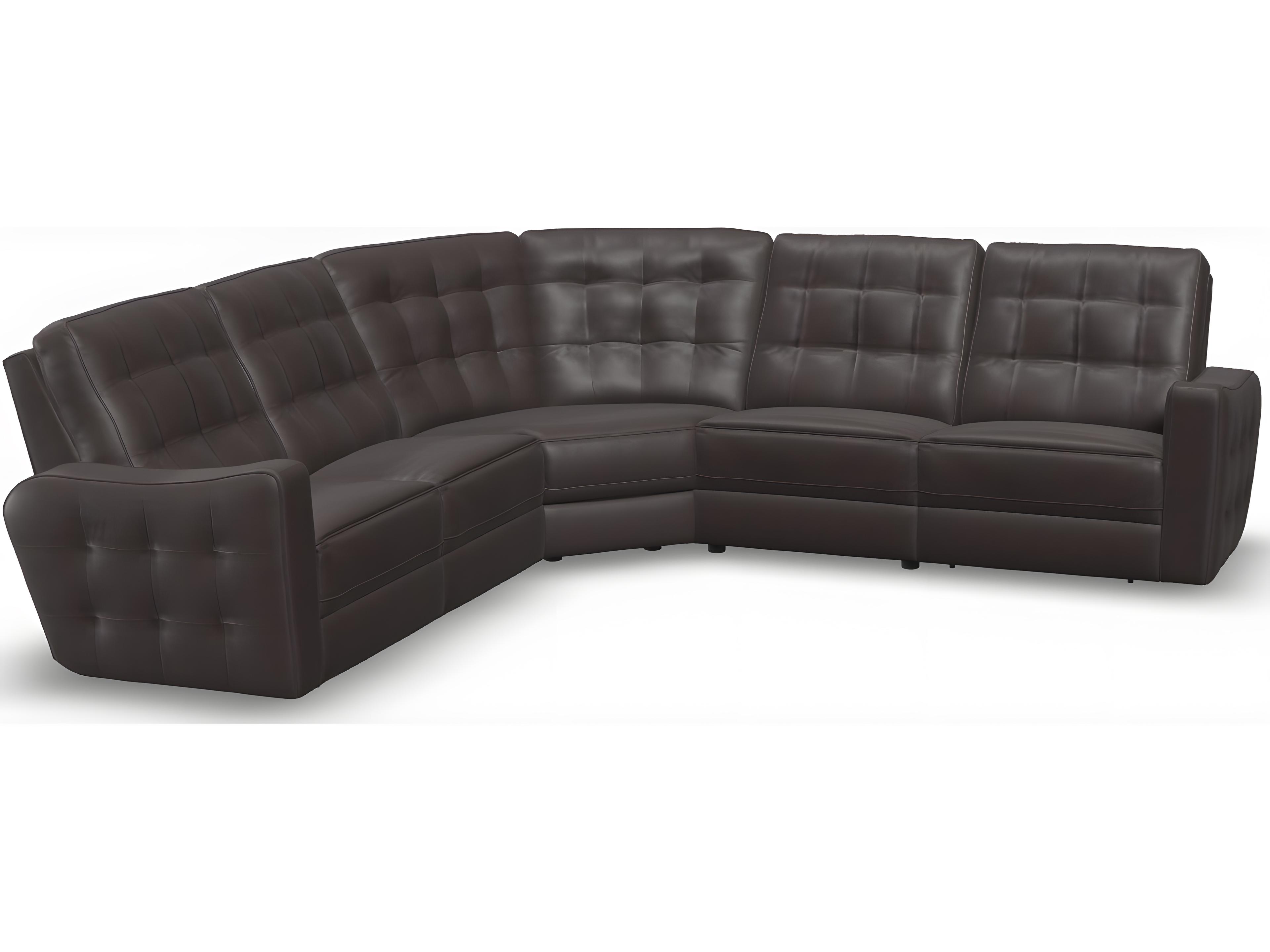 Palliser Astoria Leather Upholstery Sectional Sofa
