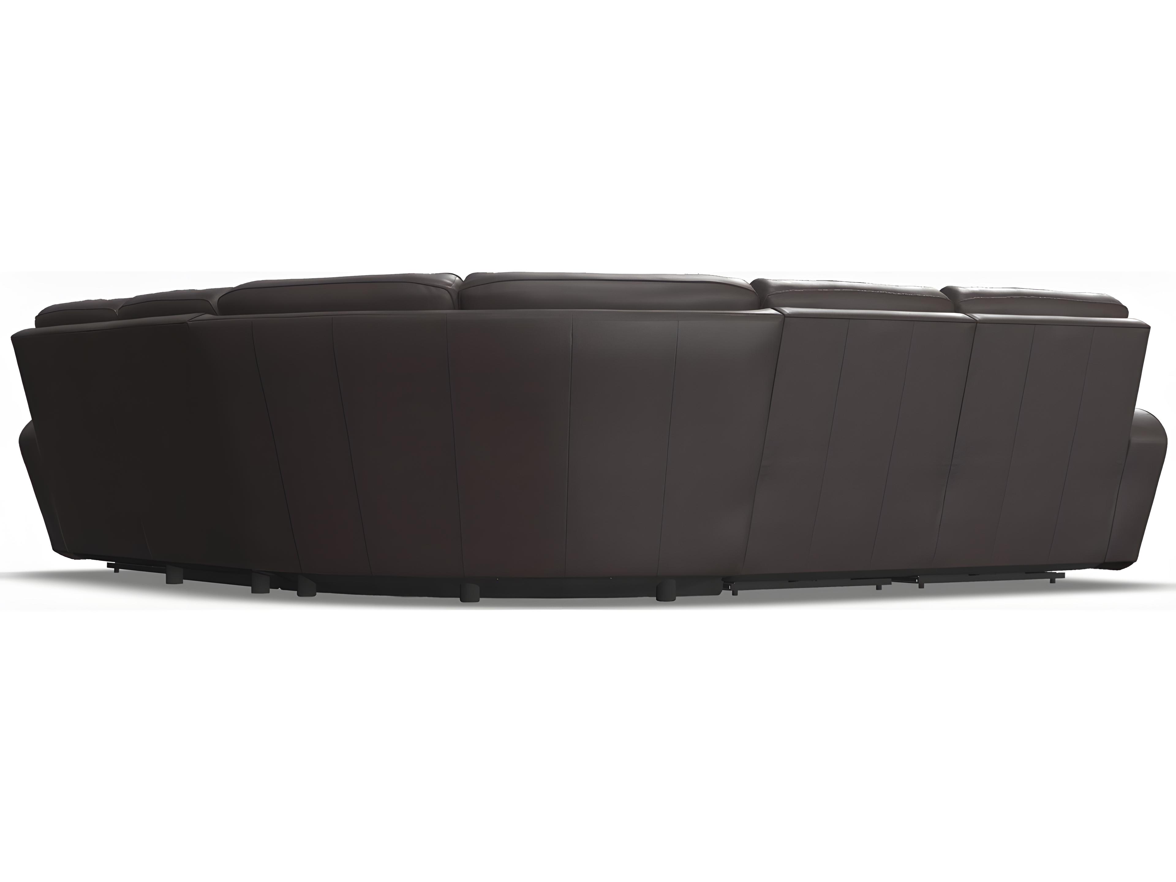 Palliser Astoria Leather Upholstery Sectional Sofa