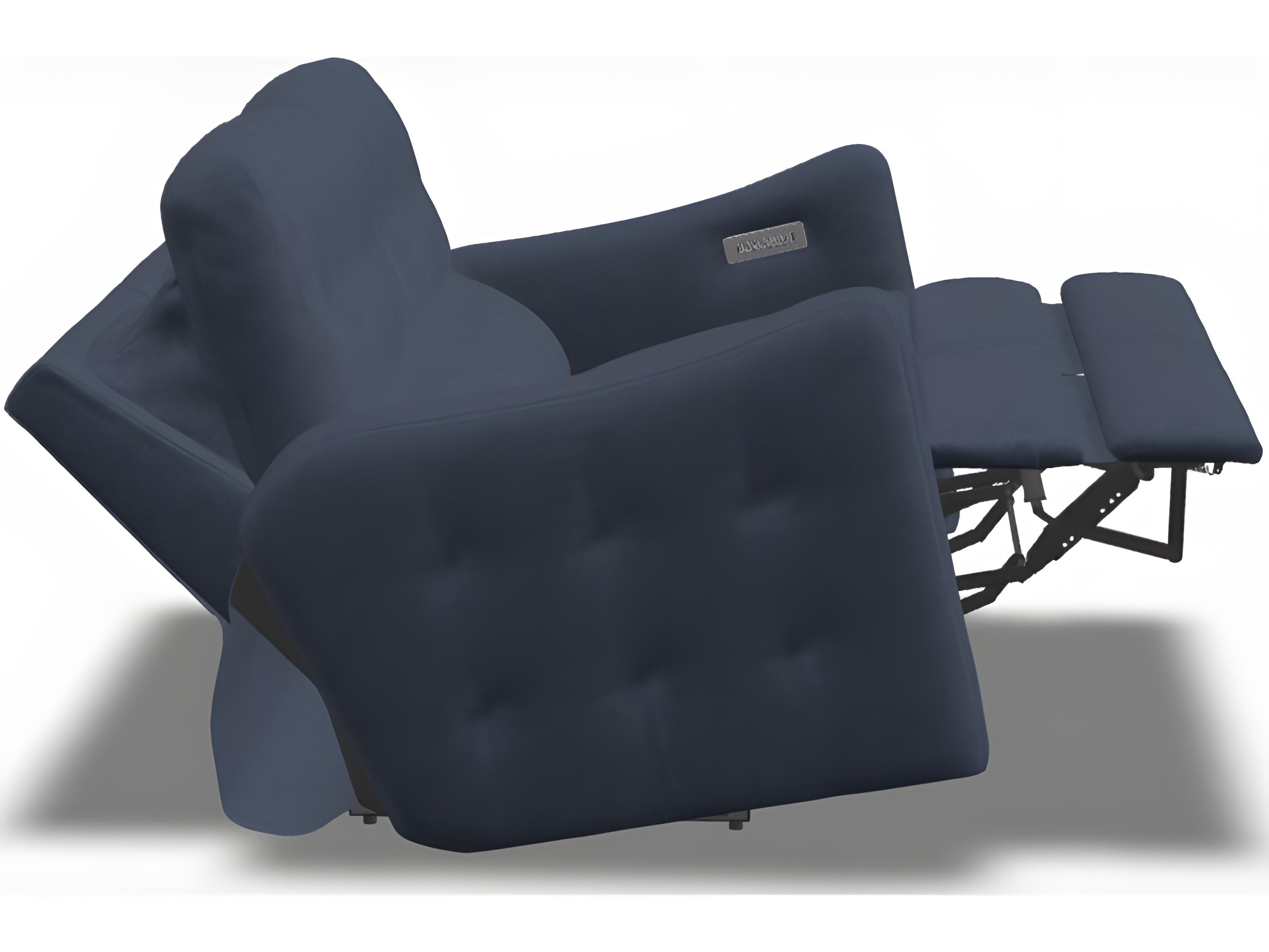 Palliser Astoria Leather Upholstery Sofa Power Recliner with Headrest & Lumbar 2 over 2