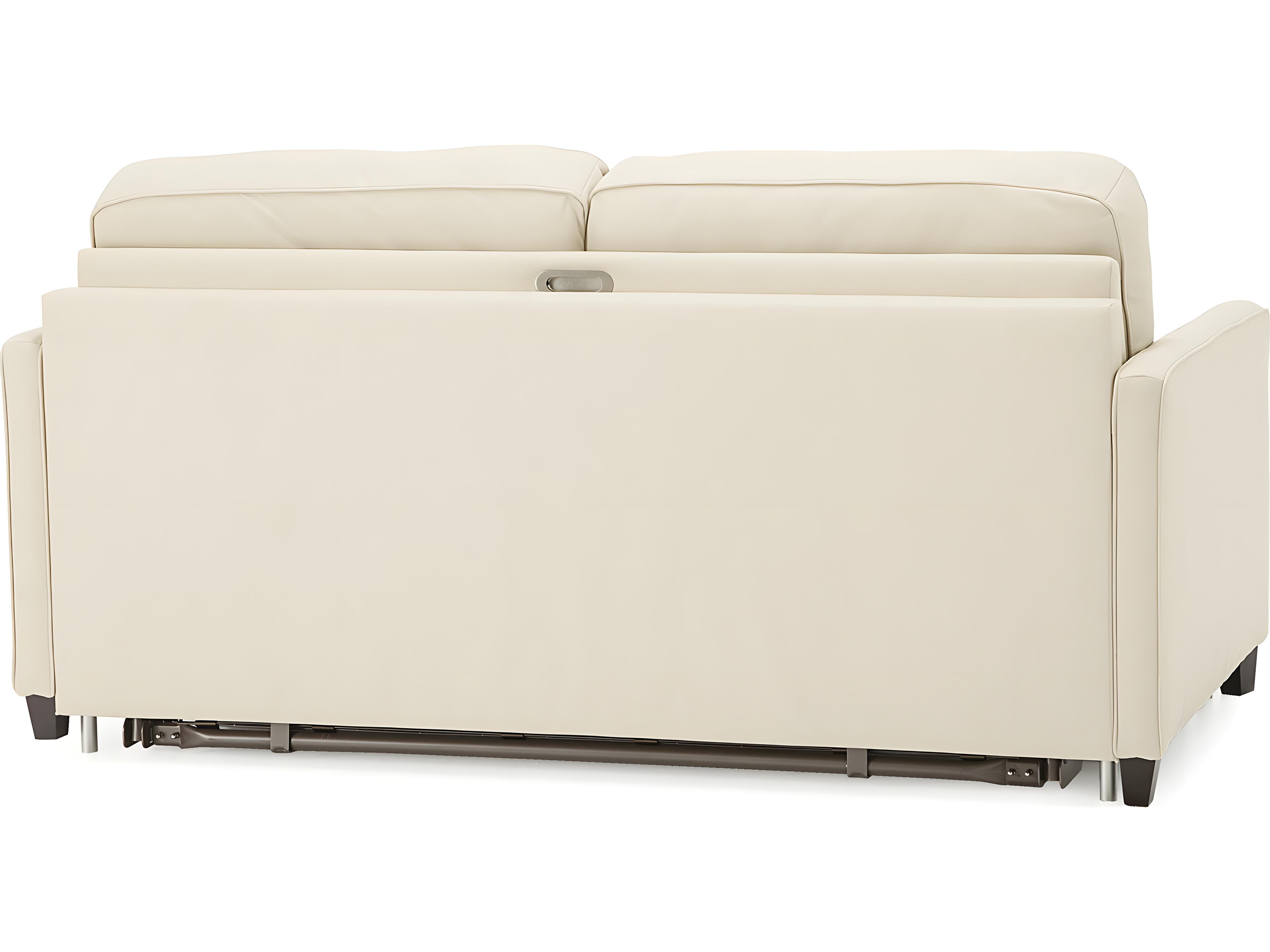 Palliser California Leather Upholstery Super Double Sofa Bed