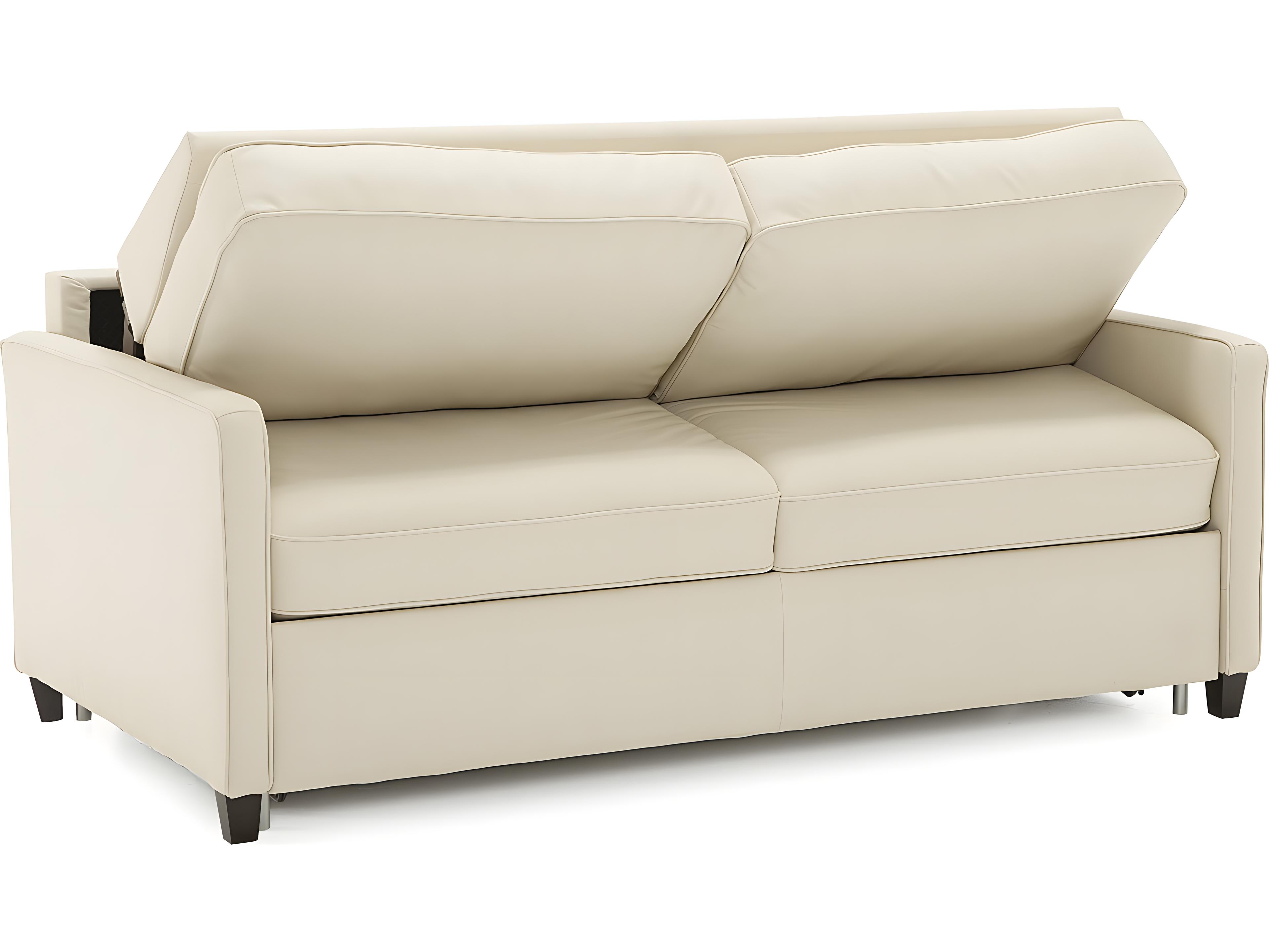 Palliser California Leather Upholstery Super Double Sofa Bed