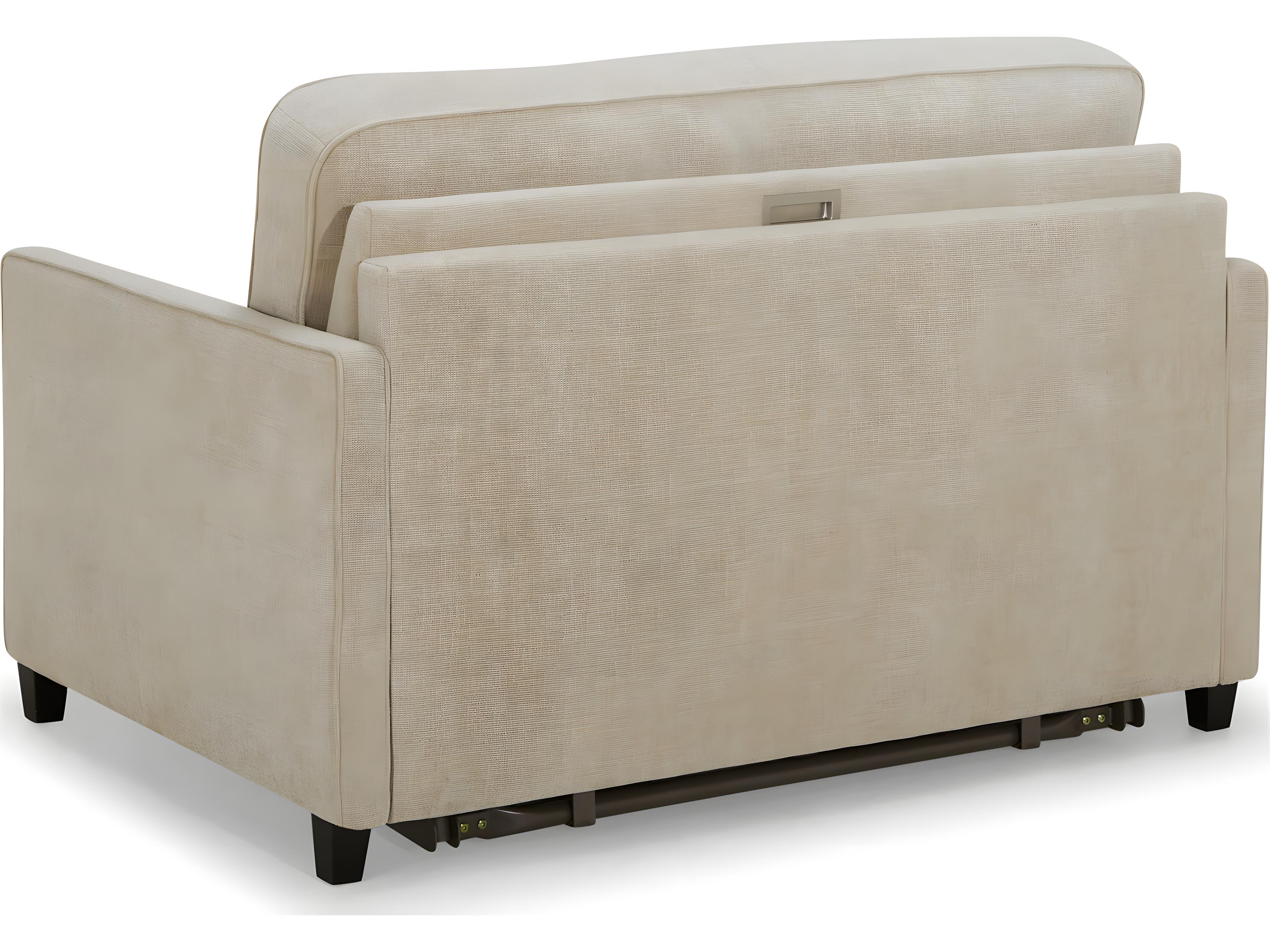 Palliser California Leather Upholstery Sofa Bed, Single, 1 Cushion