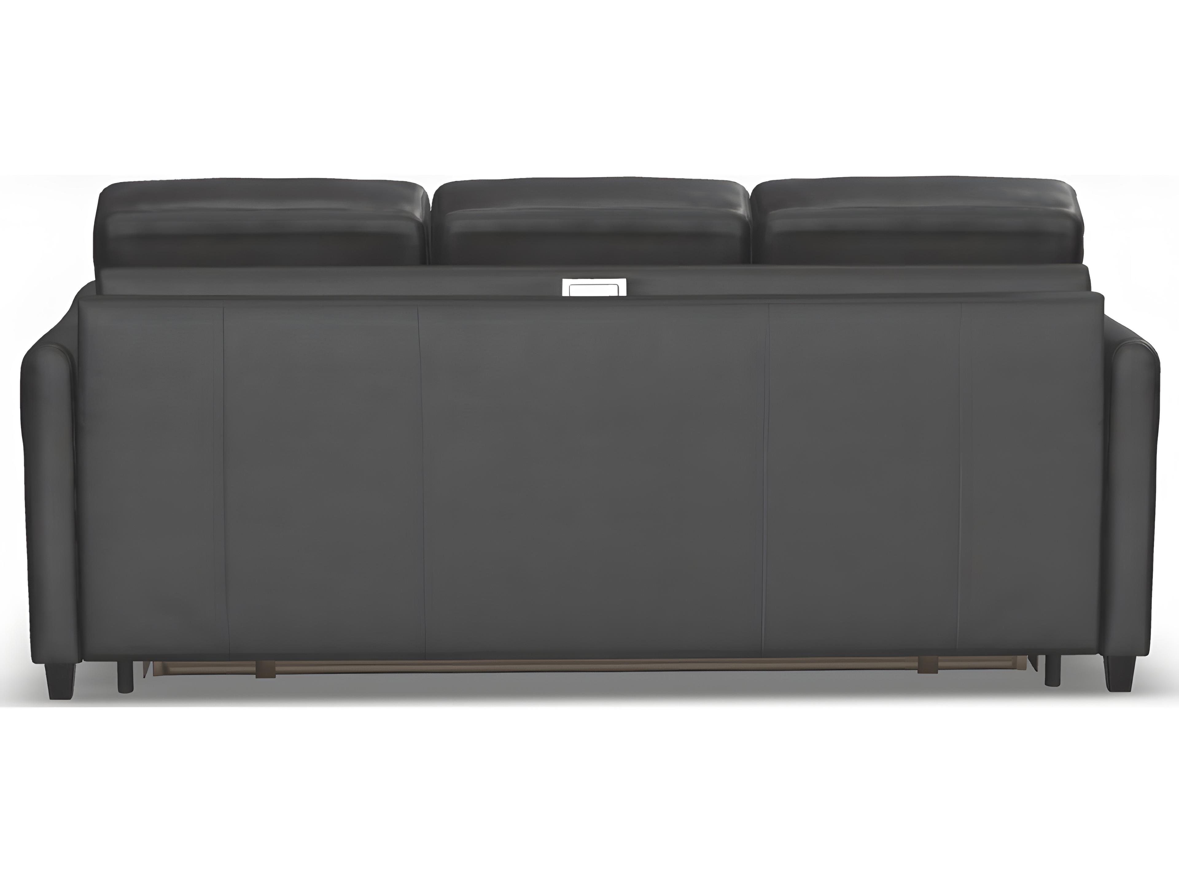 Palliser Madeline Leather Upholstery Sofa Bed 60"