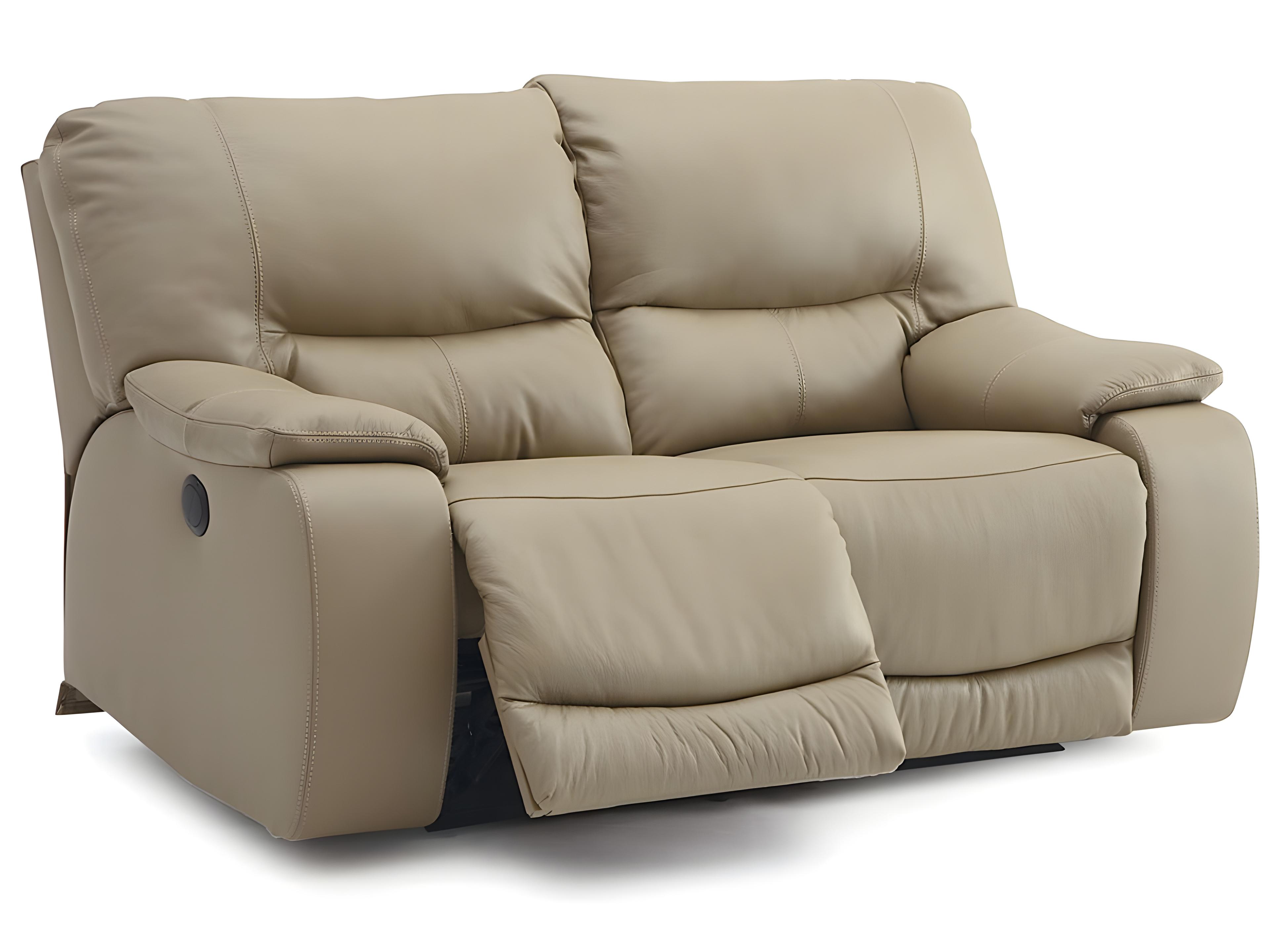 Palliser Norwood Leather Upholstery Loveseat Recliner