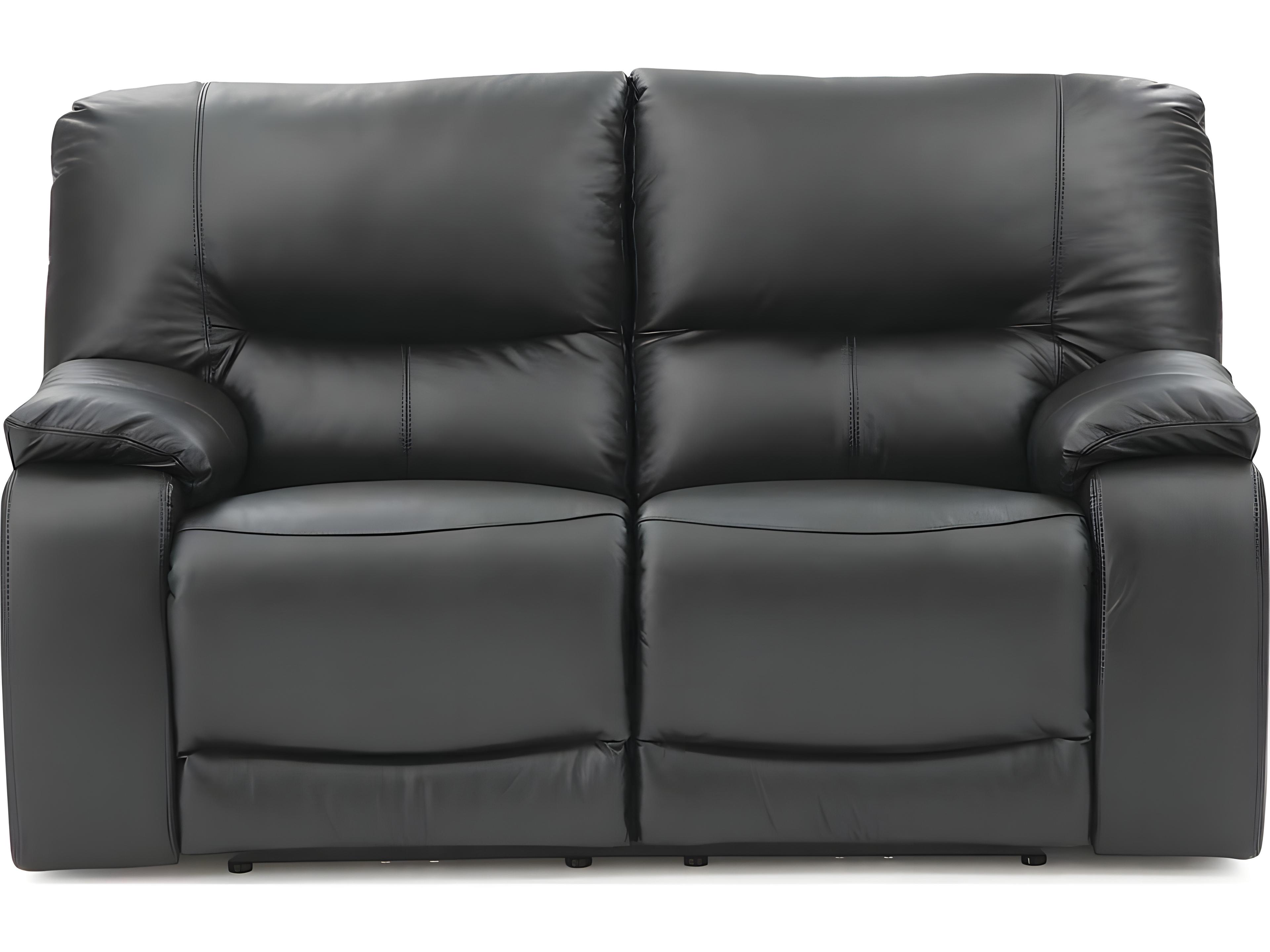 Palliser Norwood Leather Upholstery Loveseat Power Recliner