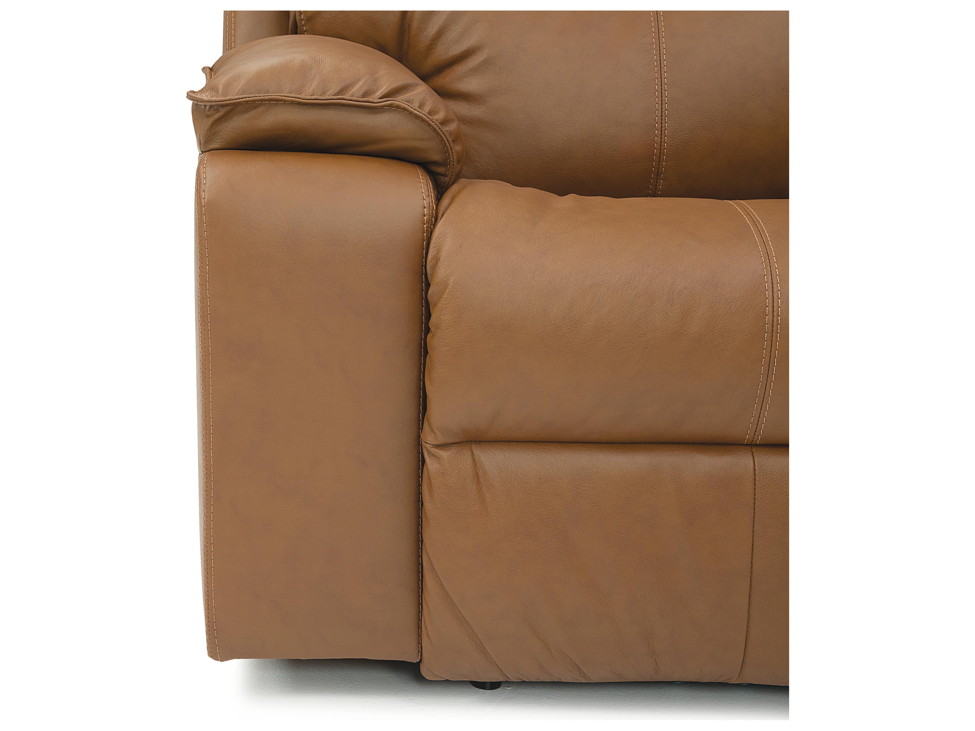 Palliser Providence Leather Upholstery Loveseat Power Recliner