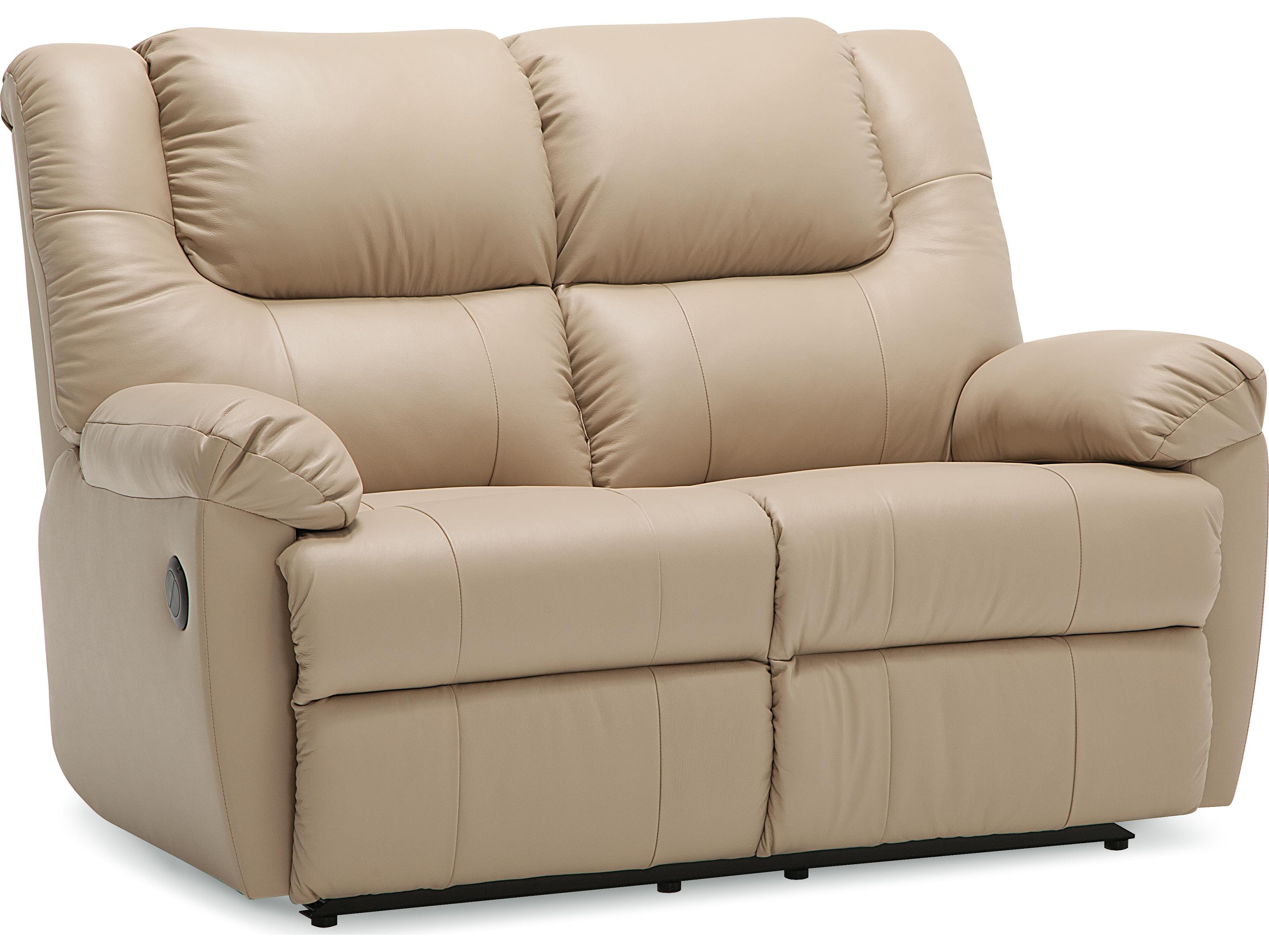 Palliser Tundra Leather Upholstery Loveseat Power Recliner