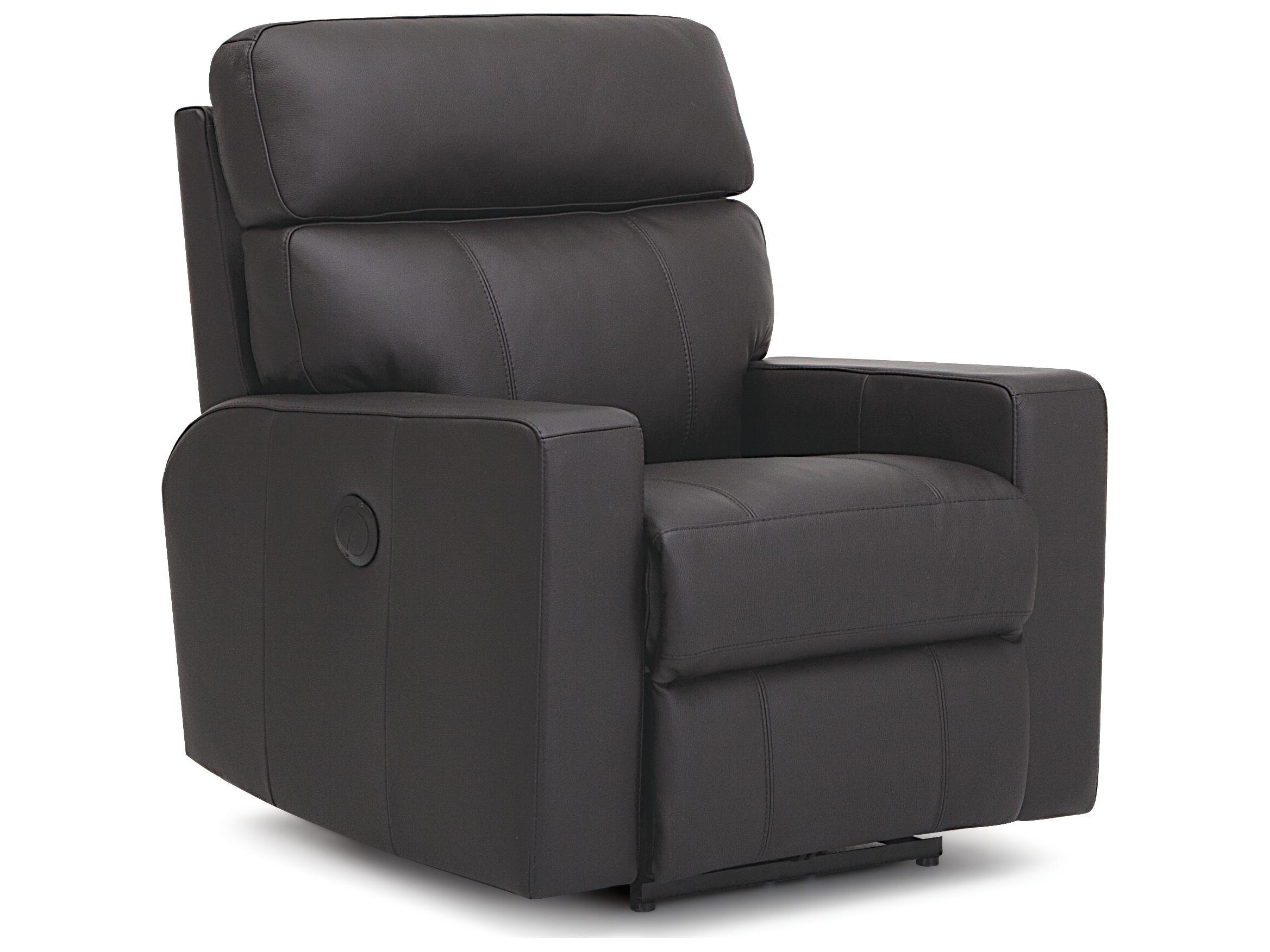Palliser Oakwood Leather Upholstery Swivel Rocker Recliner
